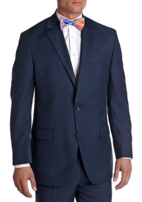 MICHAEL Michael Kors Men's Classic Fit Solid Suit Separate Coat, Blue, 42 Long -  0882506418158