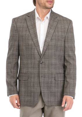 MICHAEL Michael Kors Men's Single Breasted Fall Plaid Sport Coat, 46 Long -  0627502289469