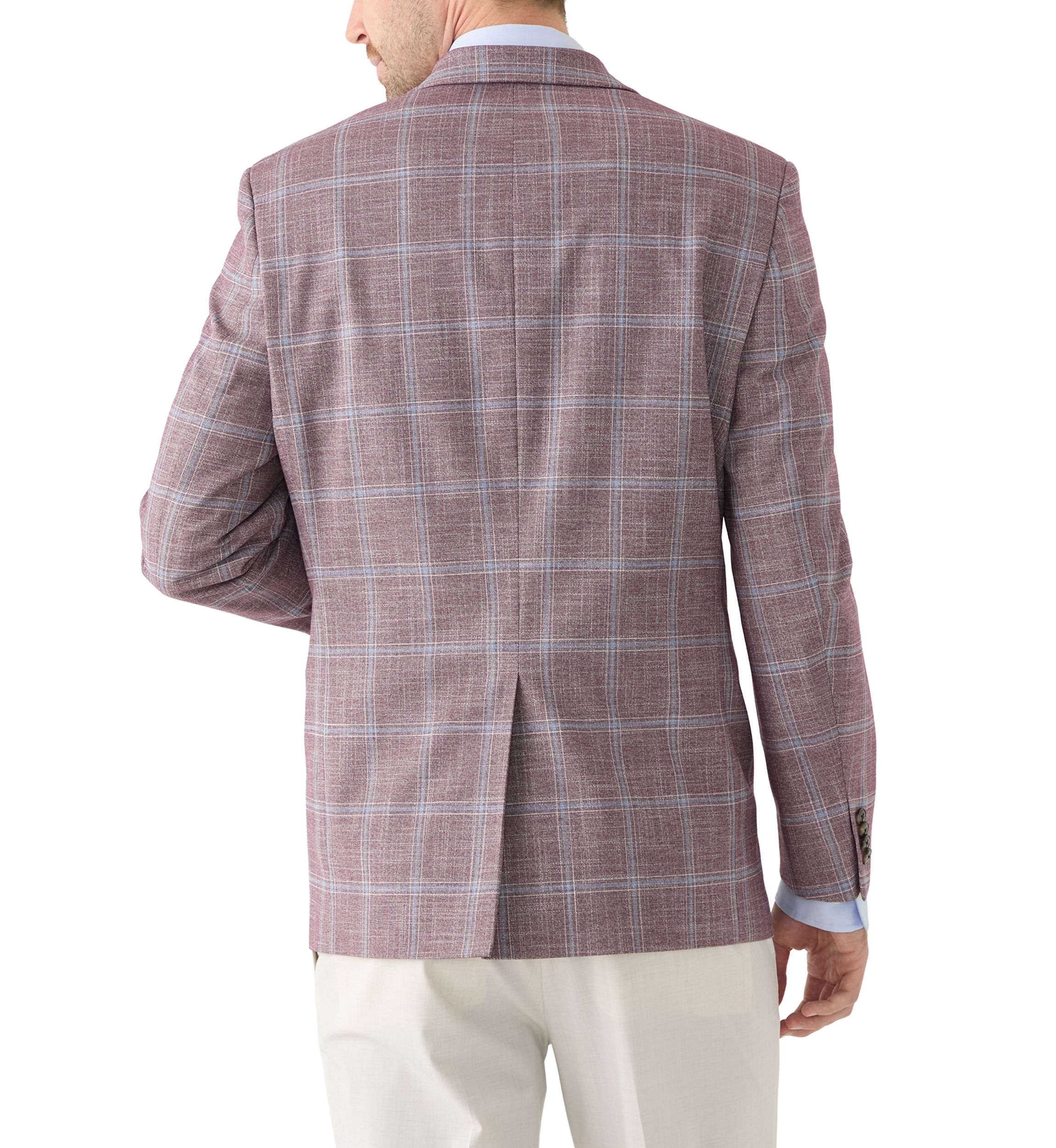 Rose Plaid Sportcoat