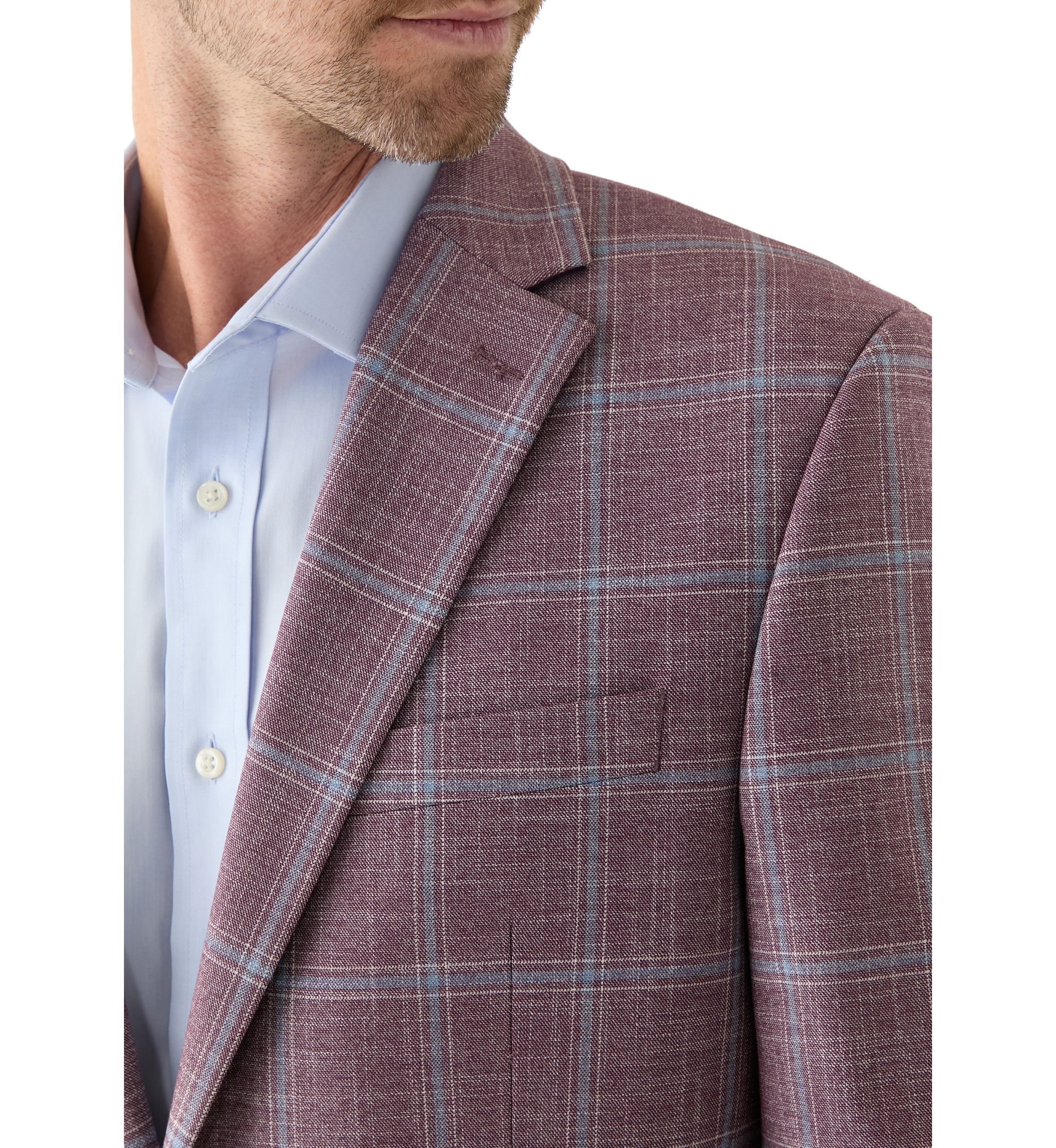 Rose Plaid Sportcoat