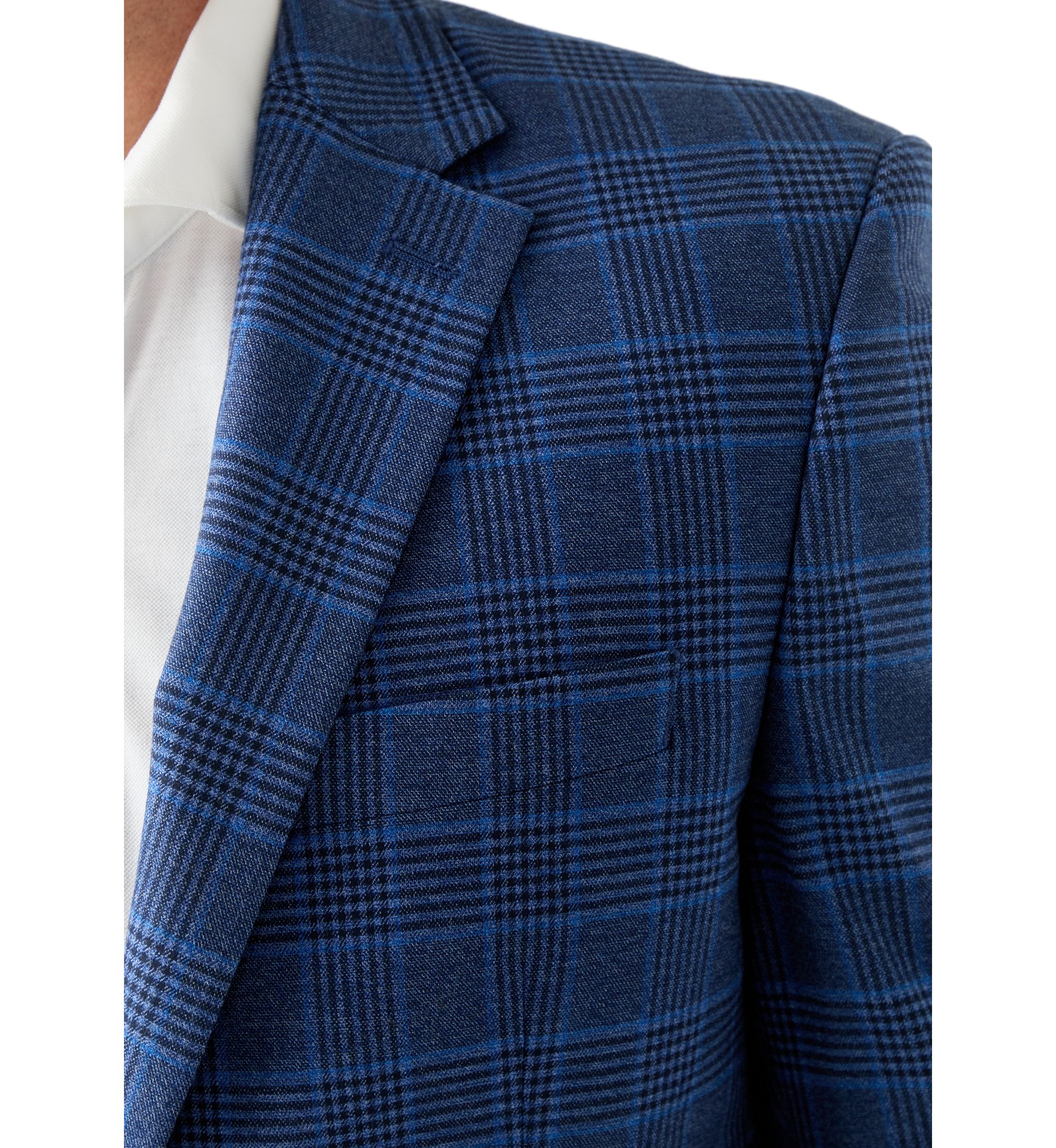 Blue Plaid Sport Coat