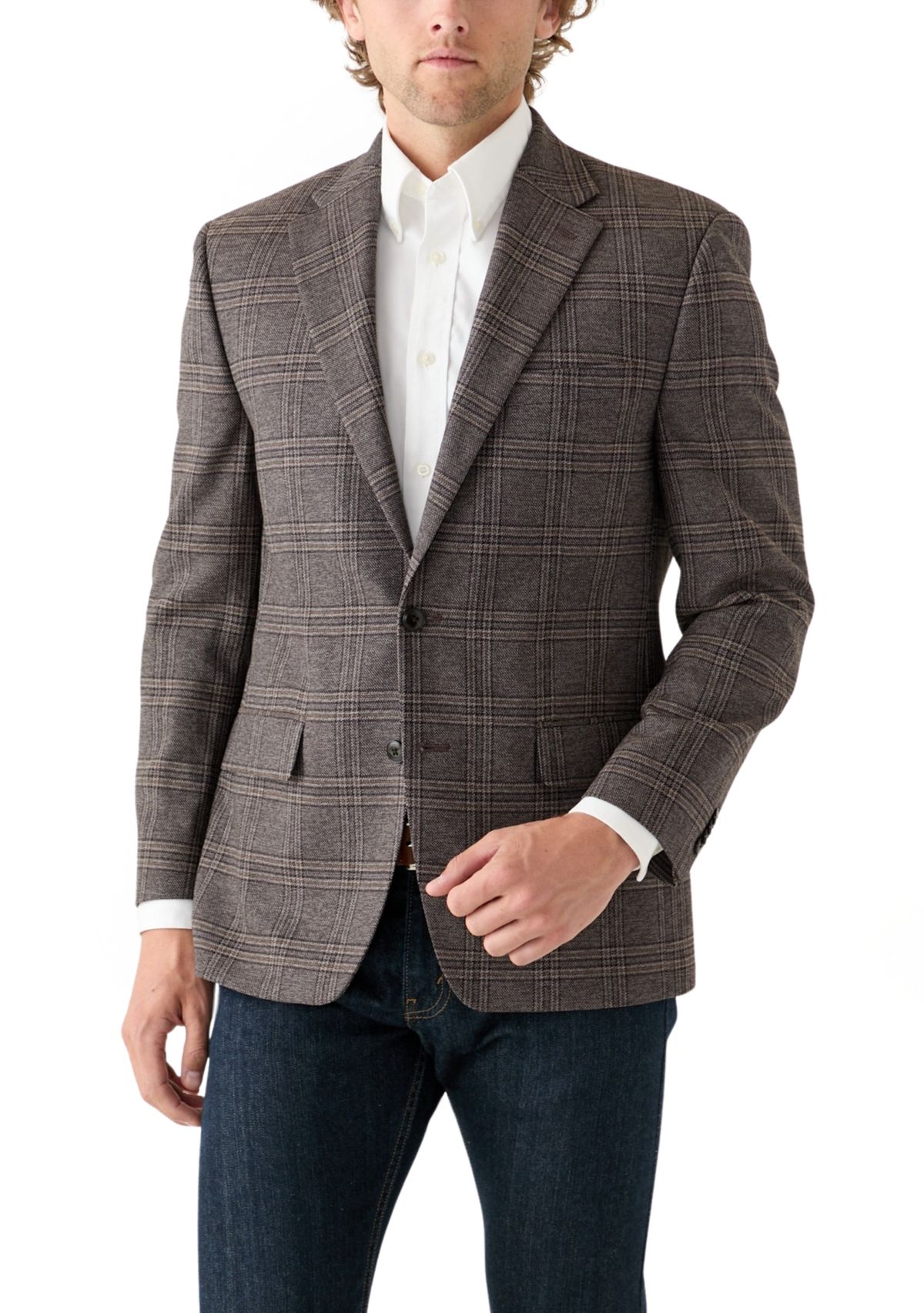 Tan Black Sportcoat