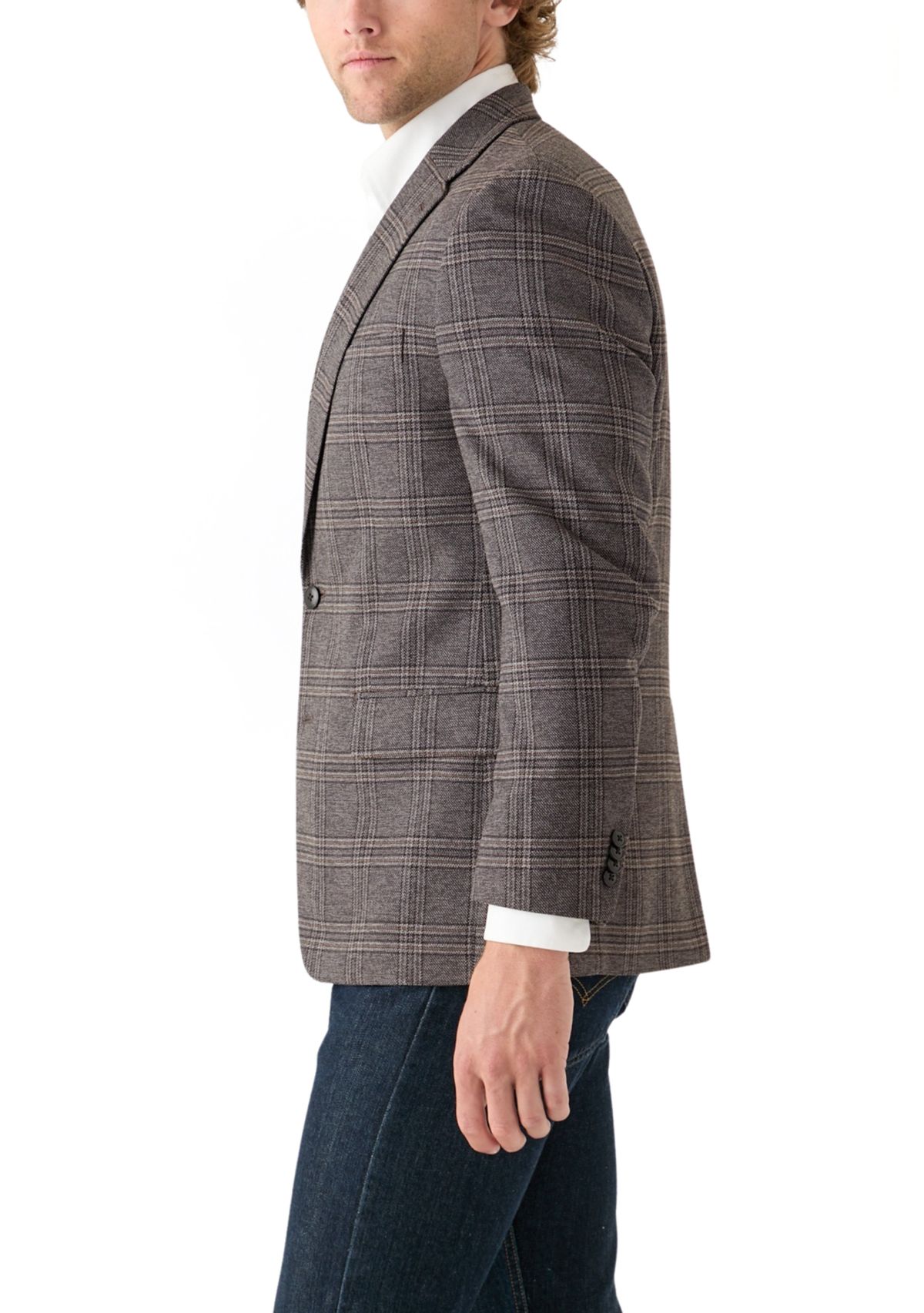 Tan Black Sportcoat
