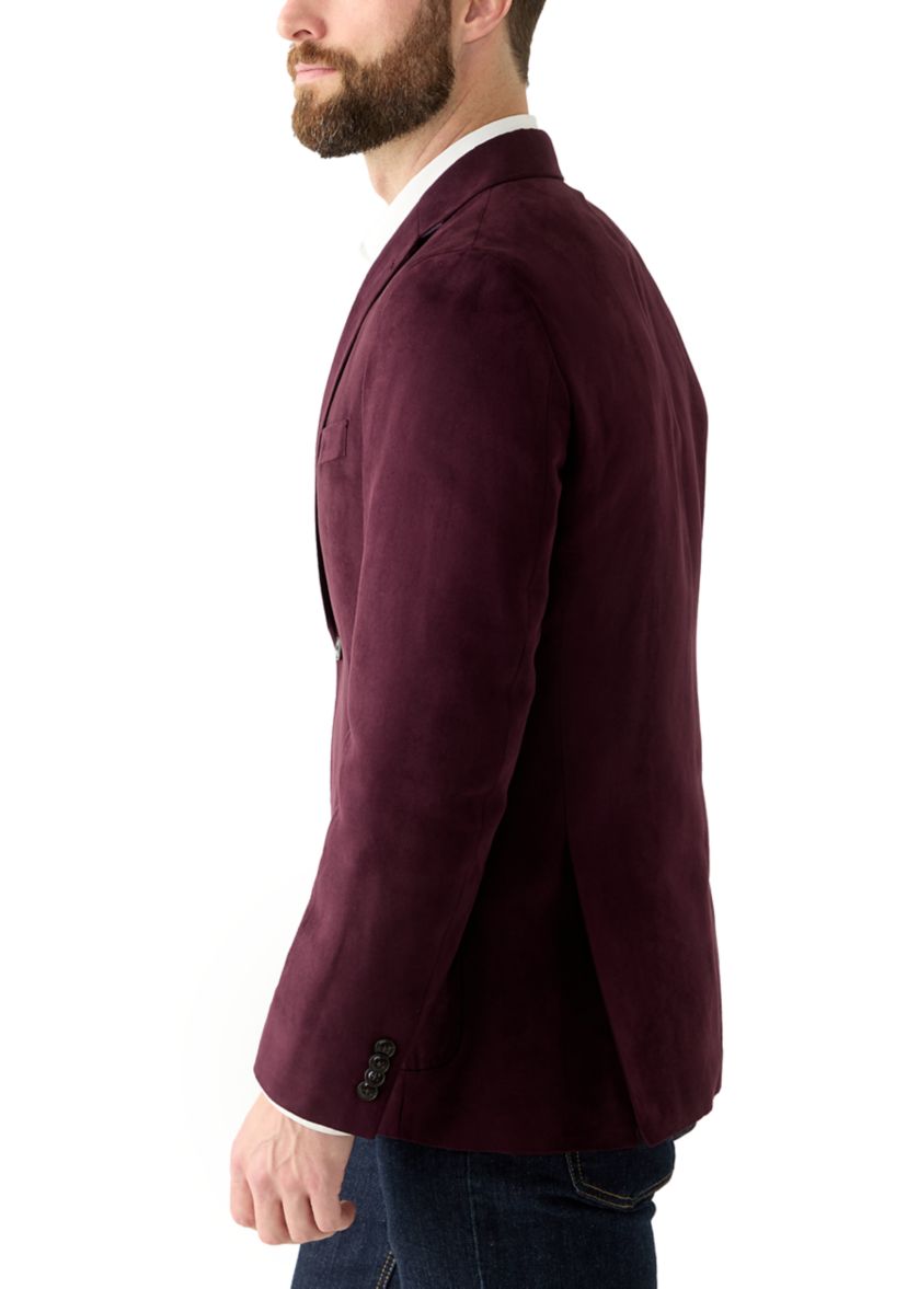 Mens Faux Suede Jacket
