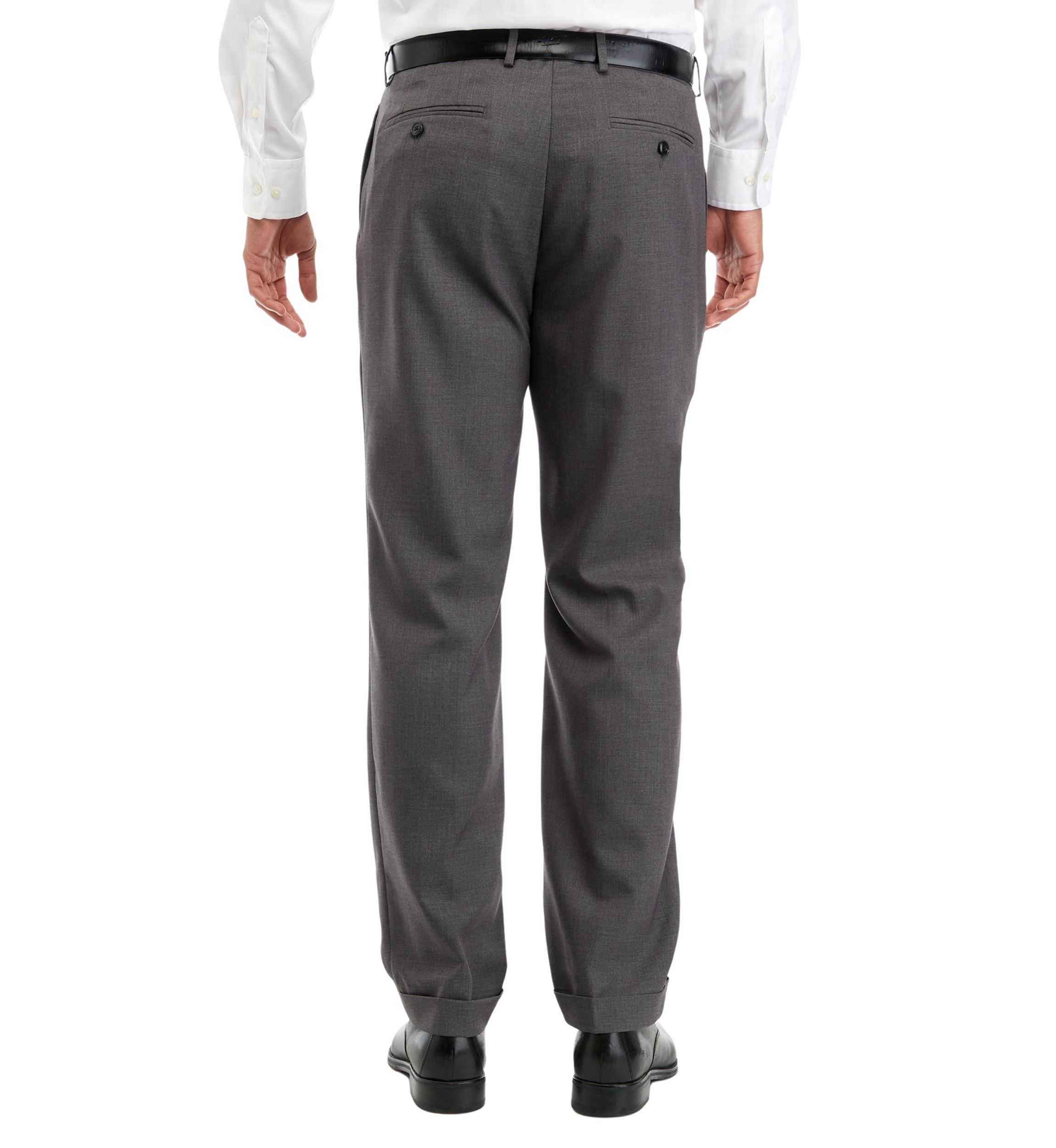 Mens Stretch Pleated Pants