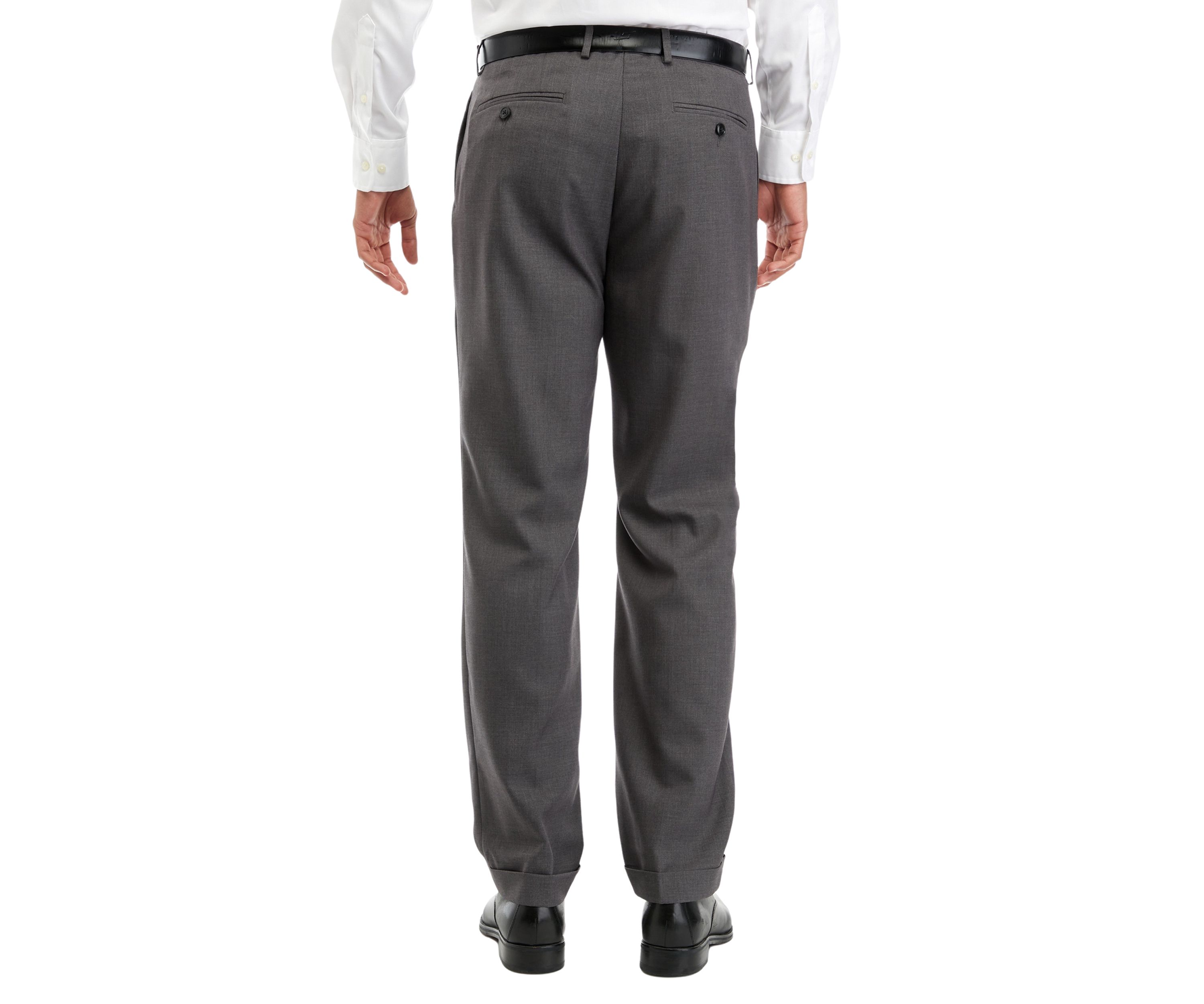 Mens Stretch Pleated Pants