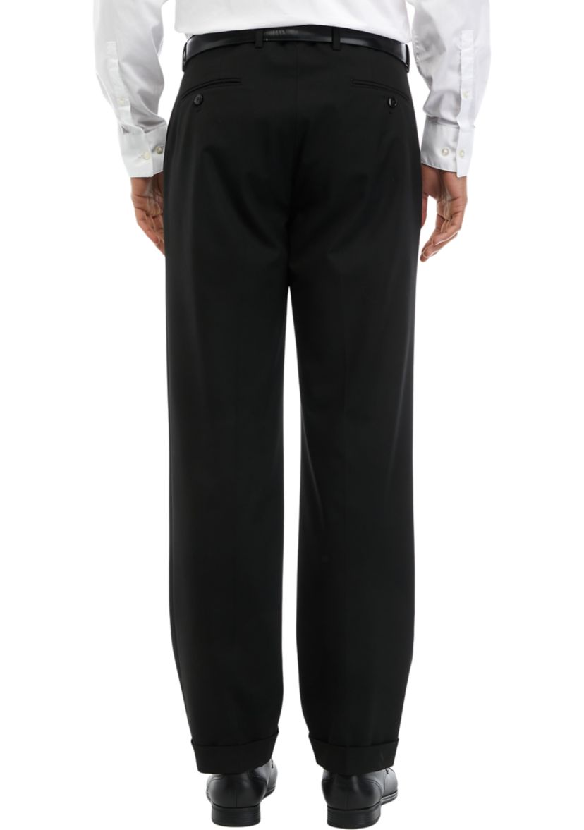 Pleated Stretch Pants