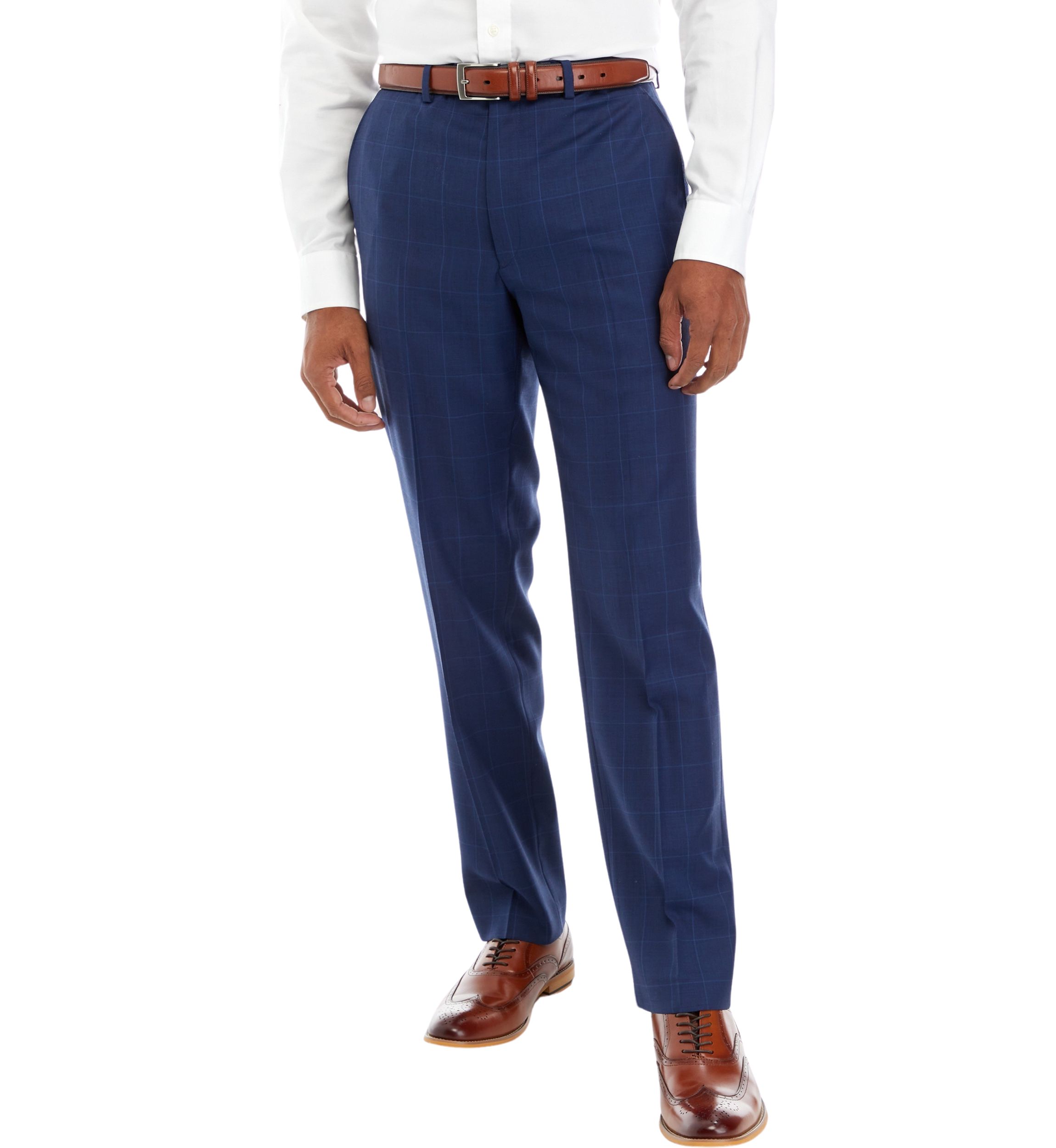 Mens Windowpane Suit Separate Pants