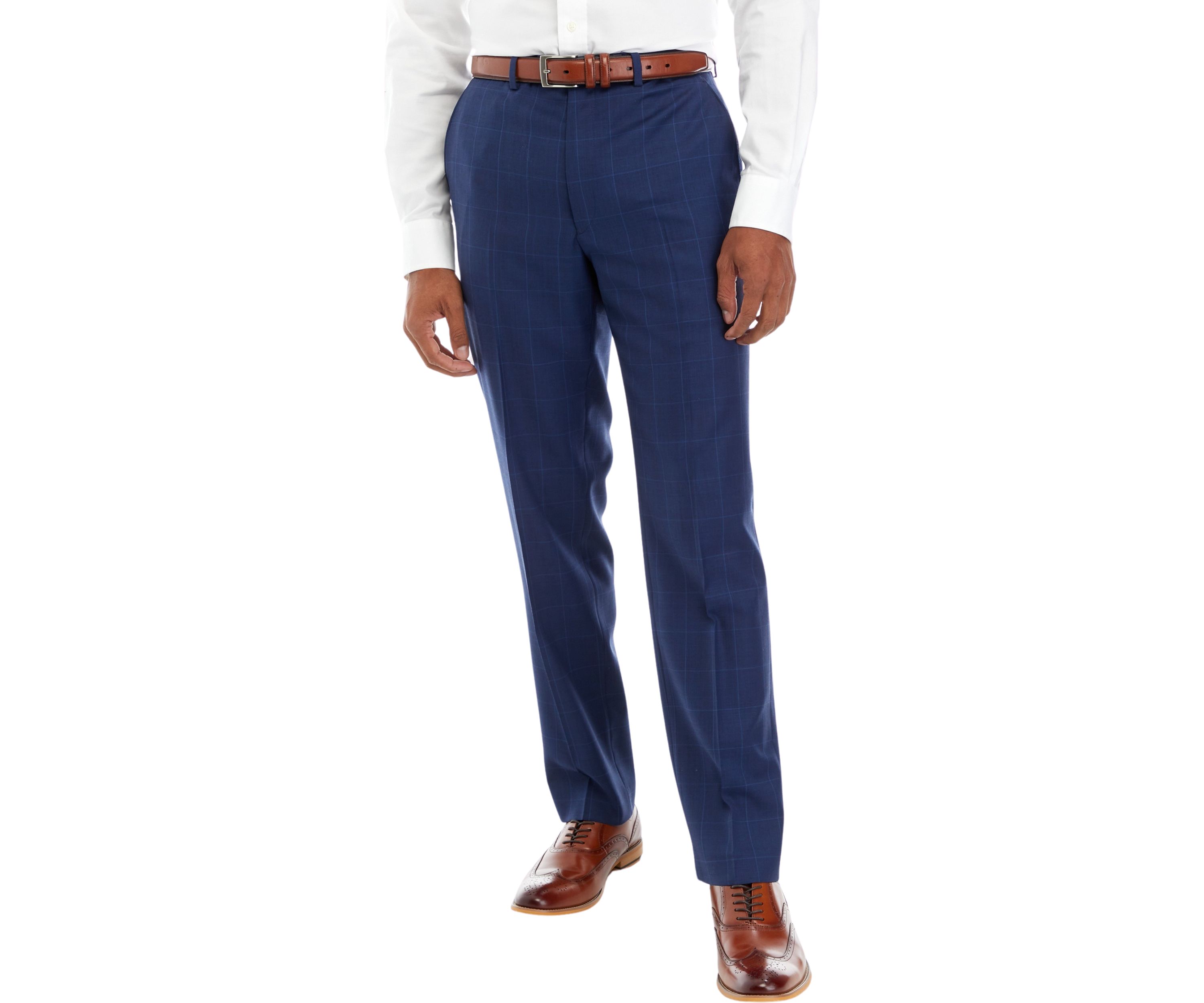 Mens Windowpane Suit Separate Pants