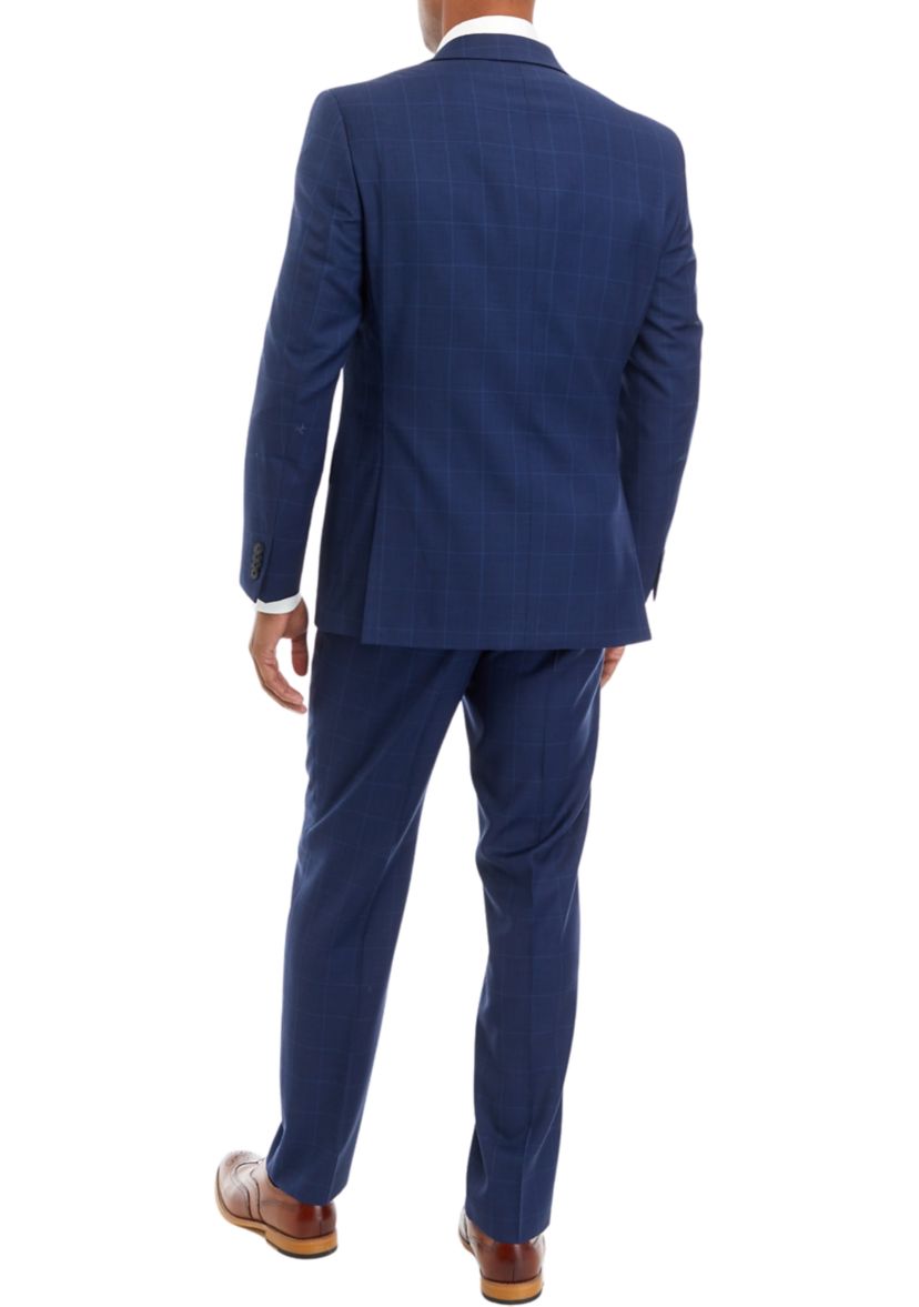 Mens Windowpane Suit Separate Pants