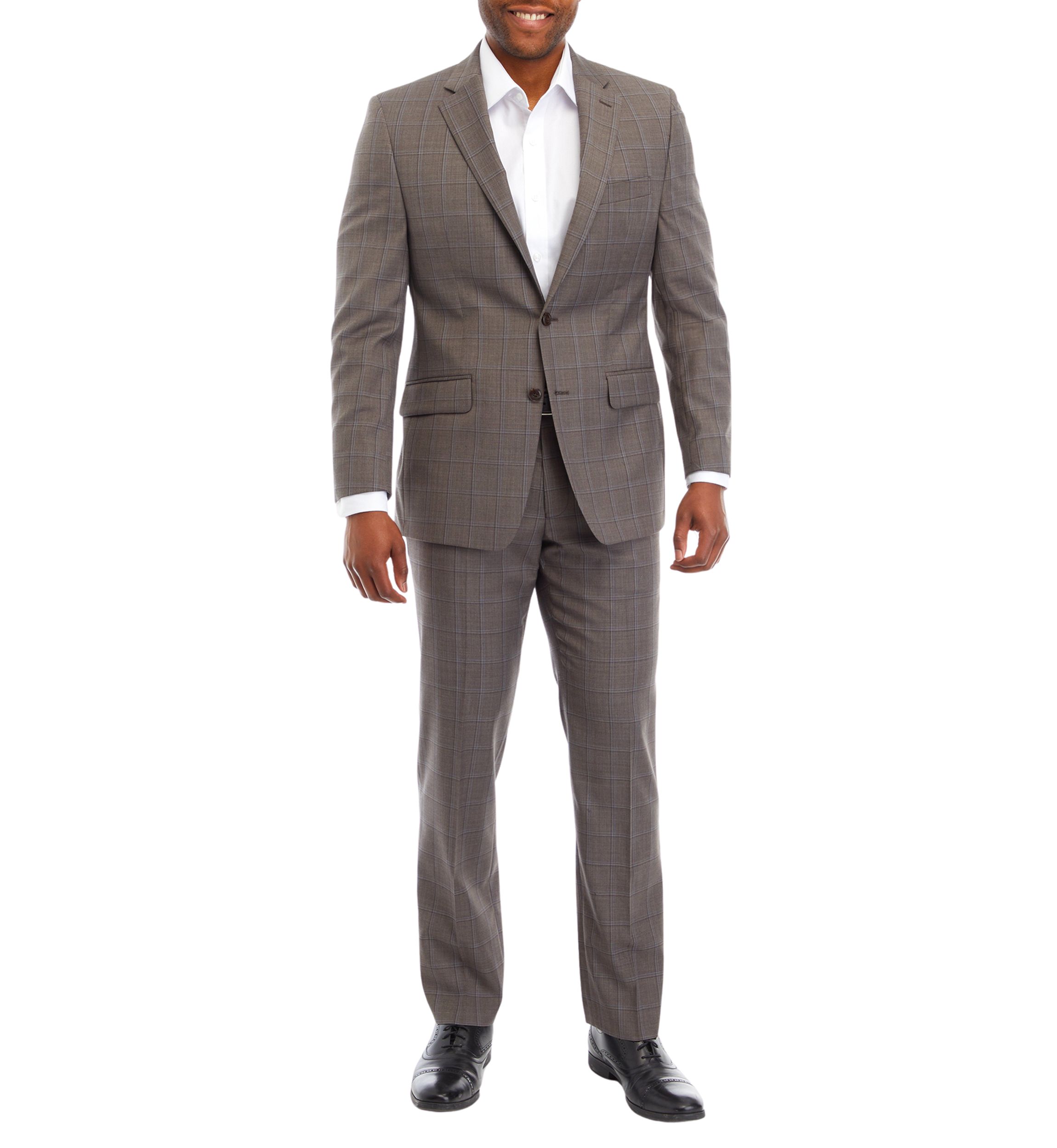 Windowpane Suit Separate Pants