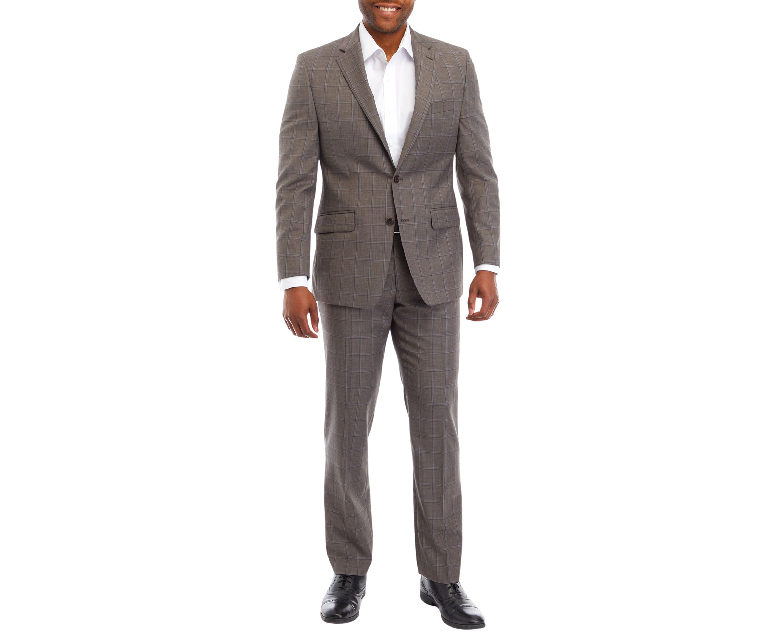 Windowpane Suit Separate Pants