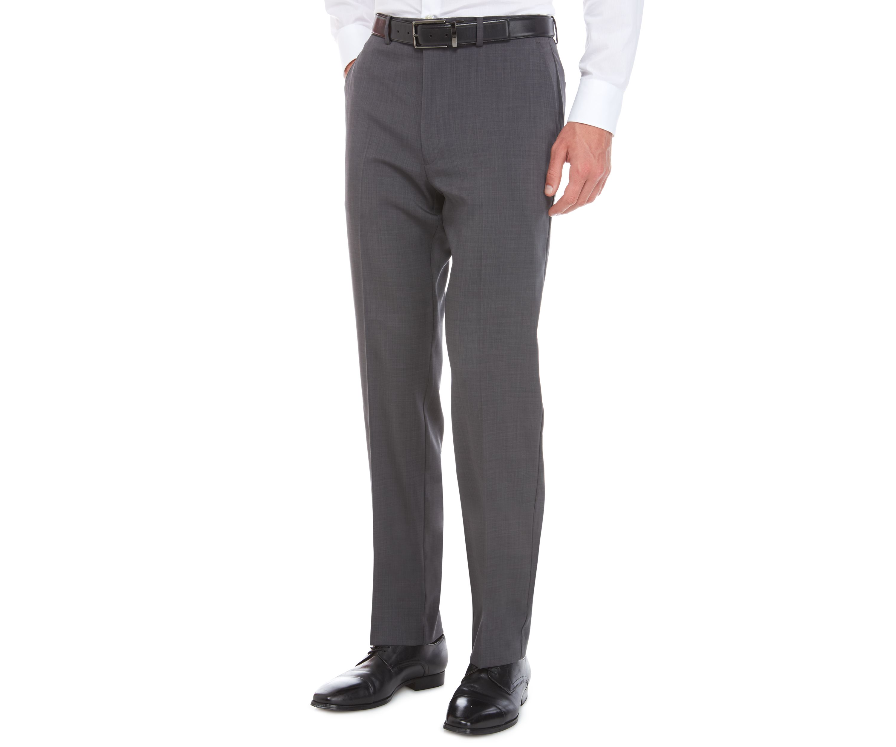Stretch Flat Front Pants