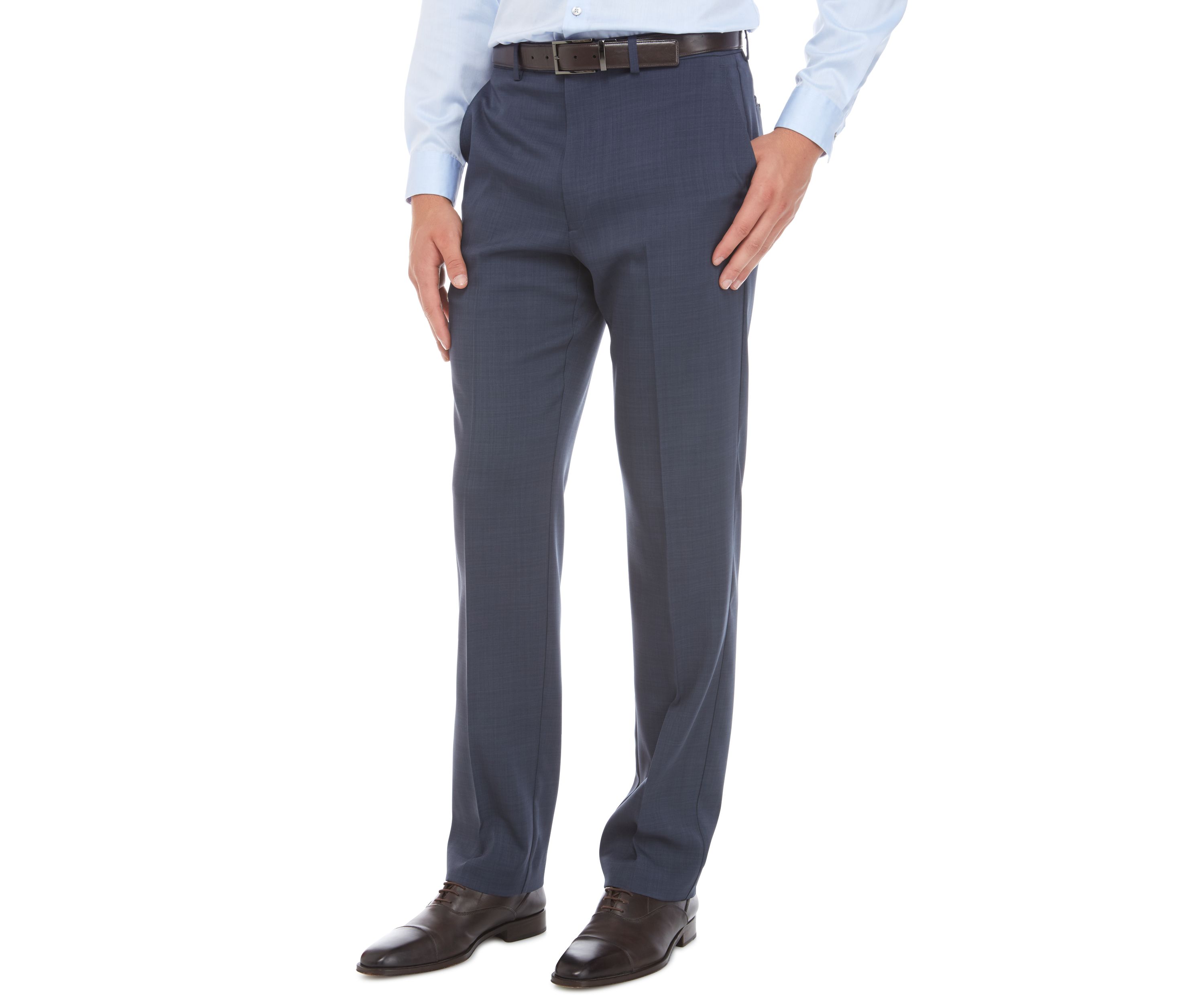 Stretch Flat Front Pants