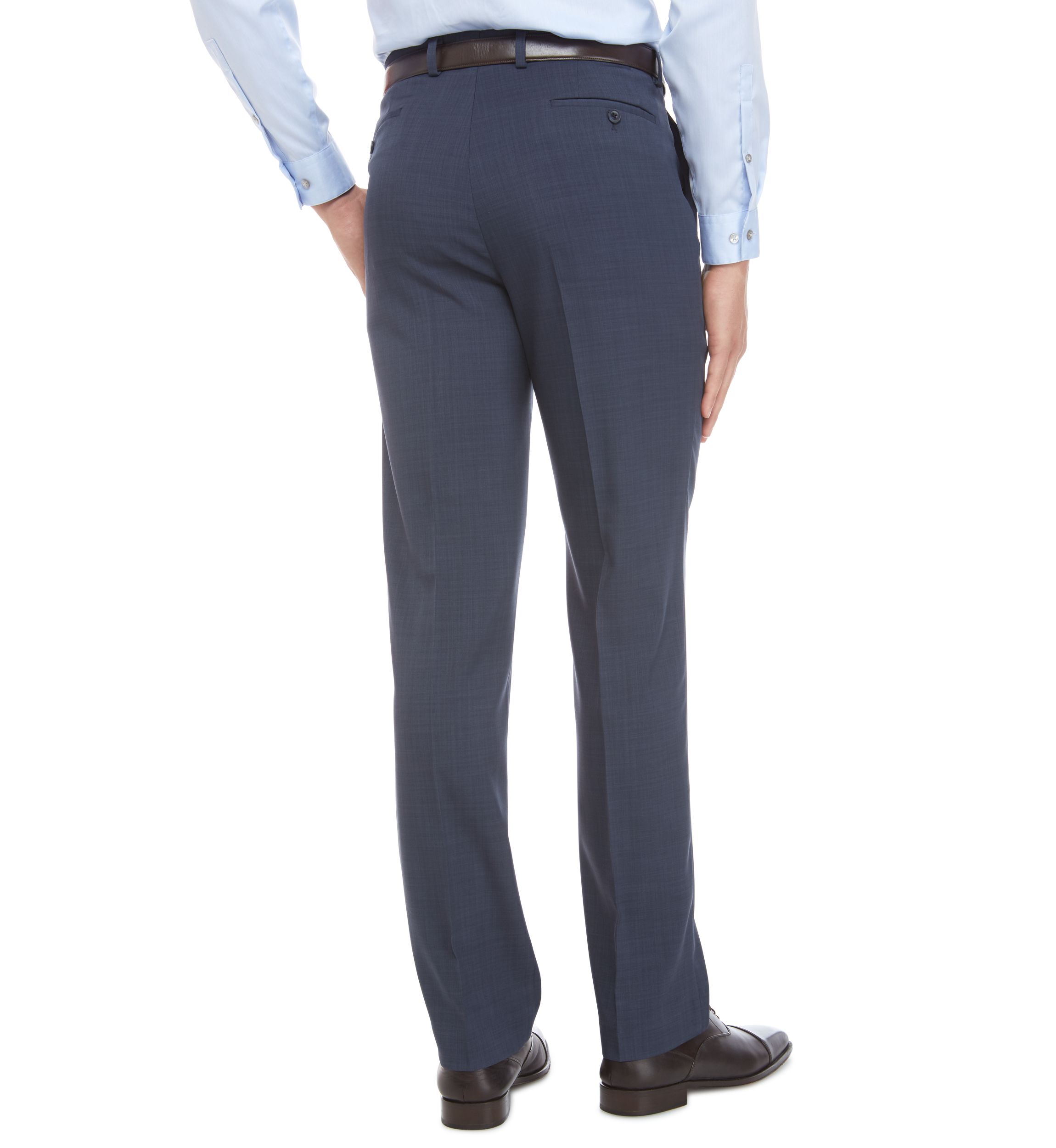 Stretch Flat Front Pants