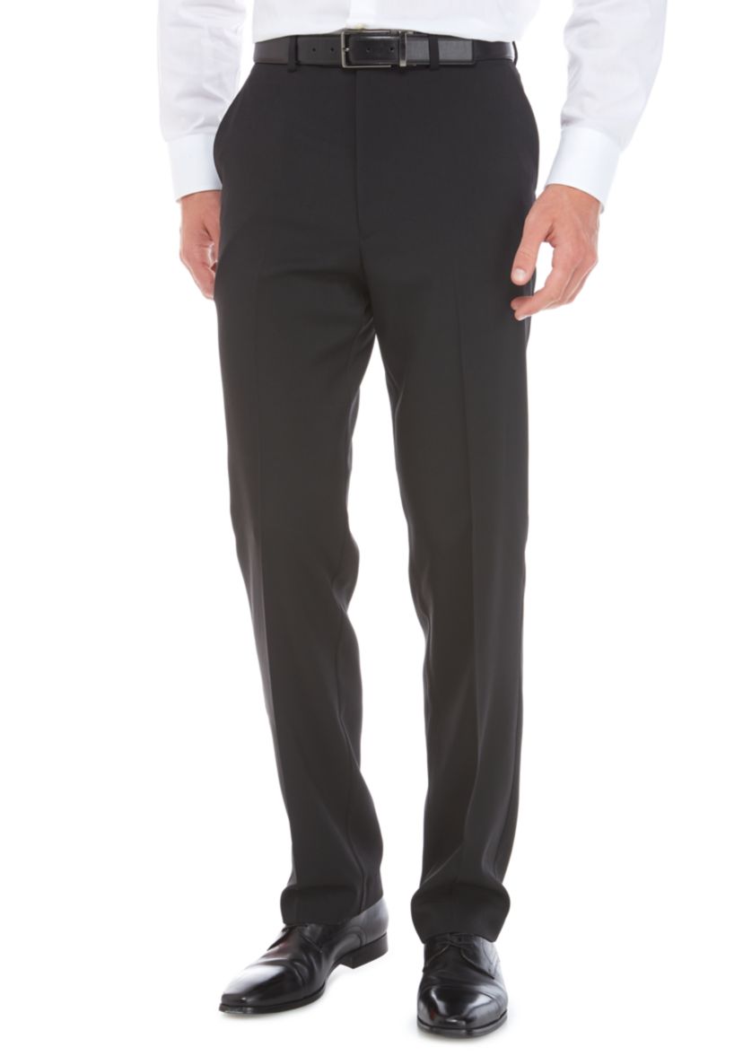 Stretch Flat Front Pants