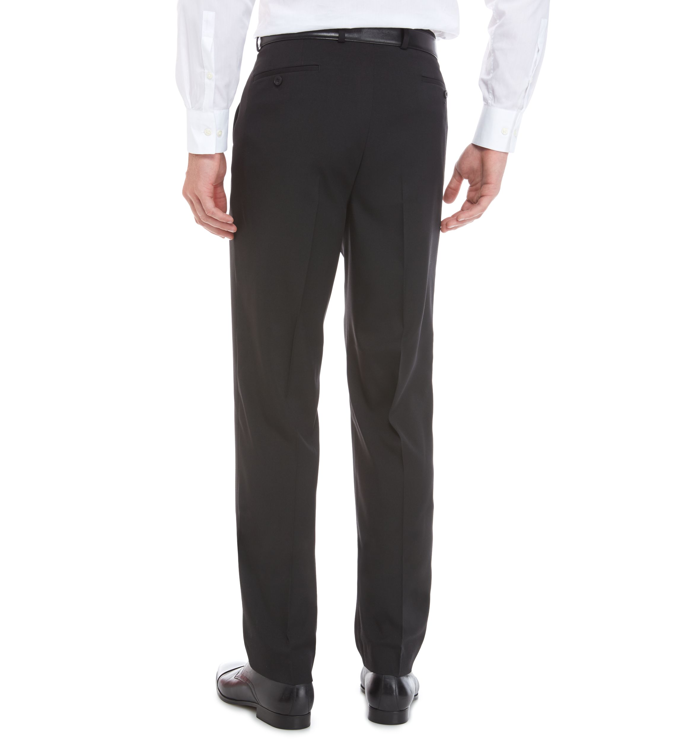 Stretch Flat Front Pants