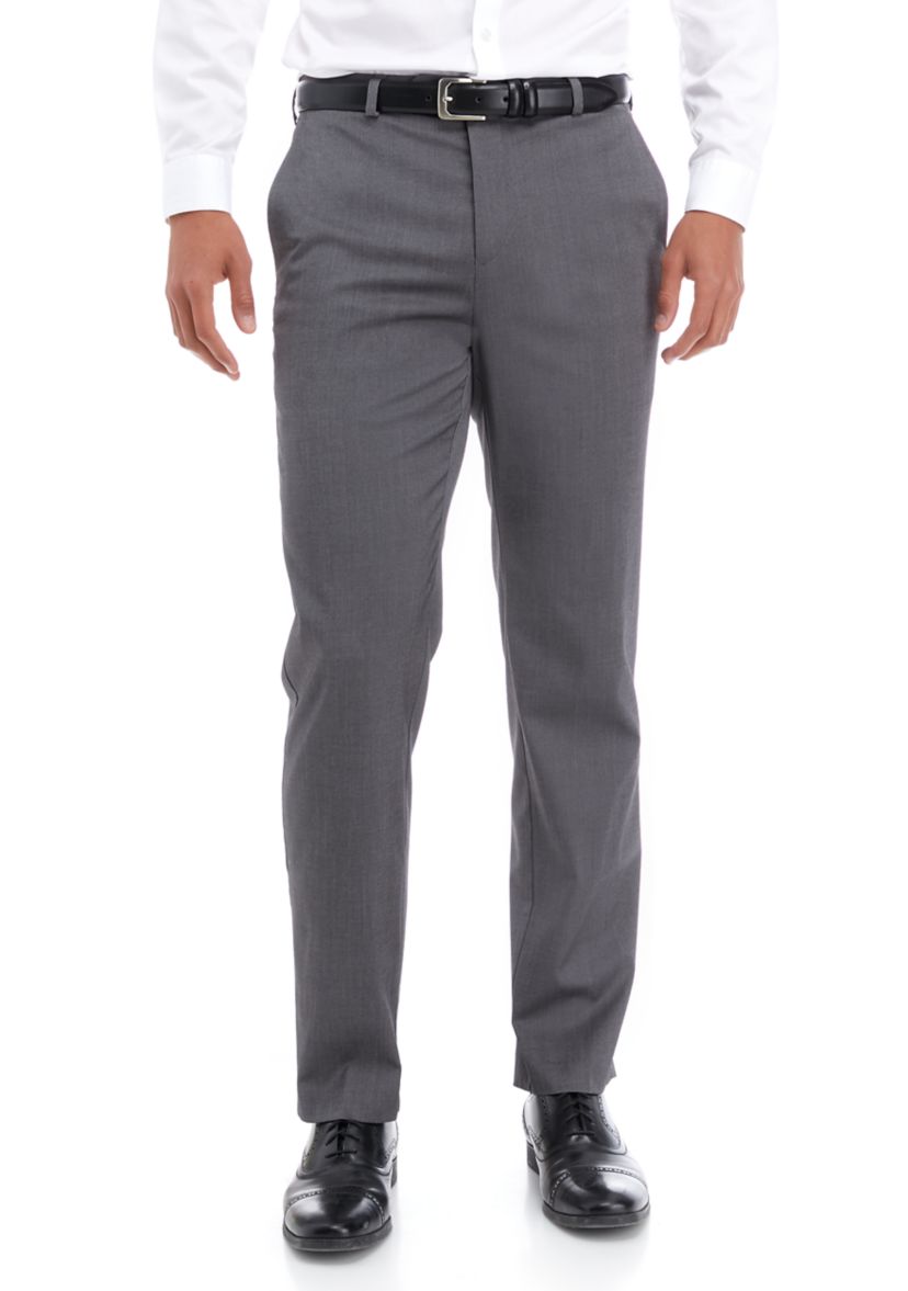 Mens Flat Front Pants
