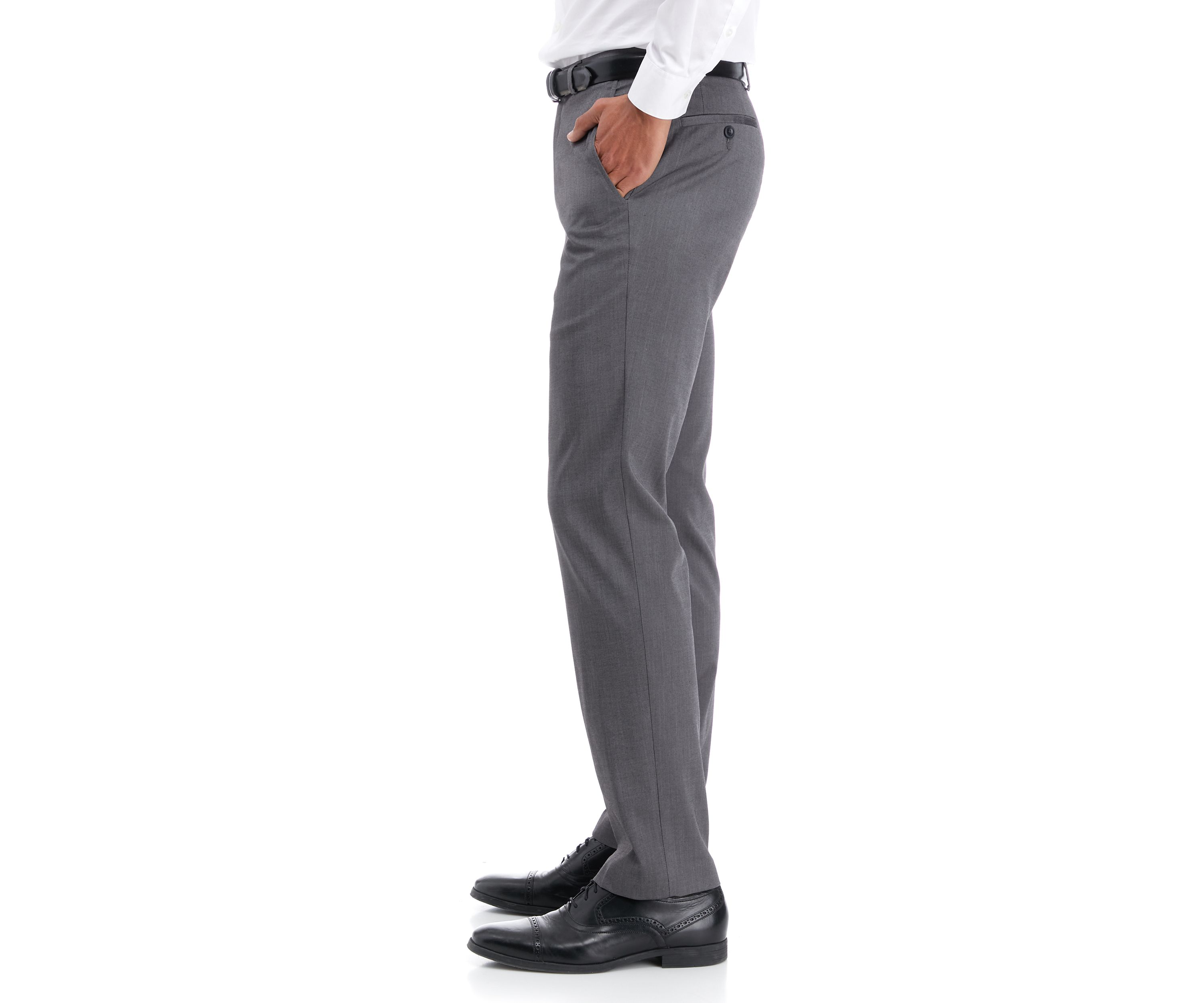 Mens Flat Front Pants