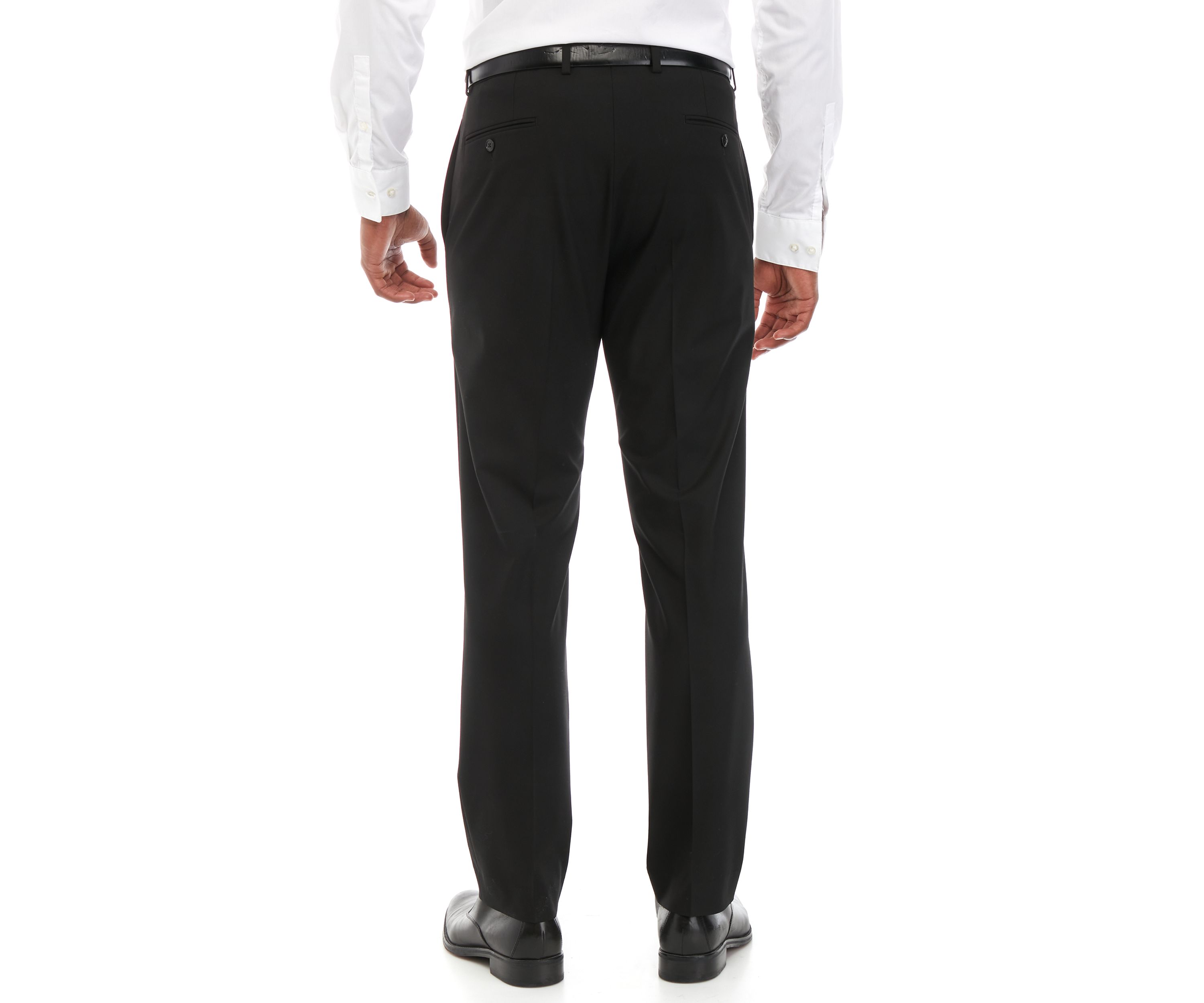 Mens Stretch Flat Front Pants
