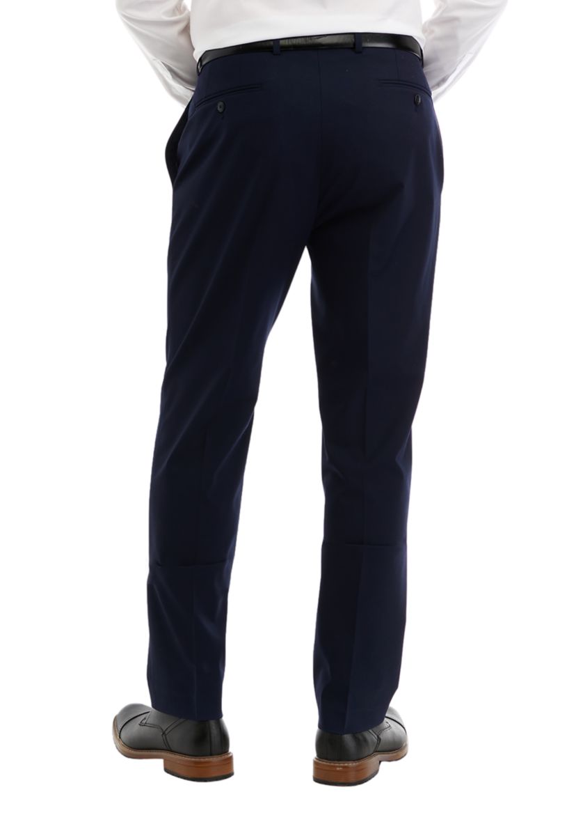 Front Side Seam Back 2 Double Besom Pants
