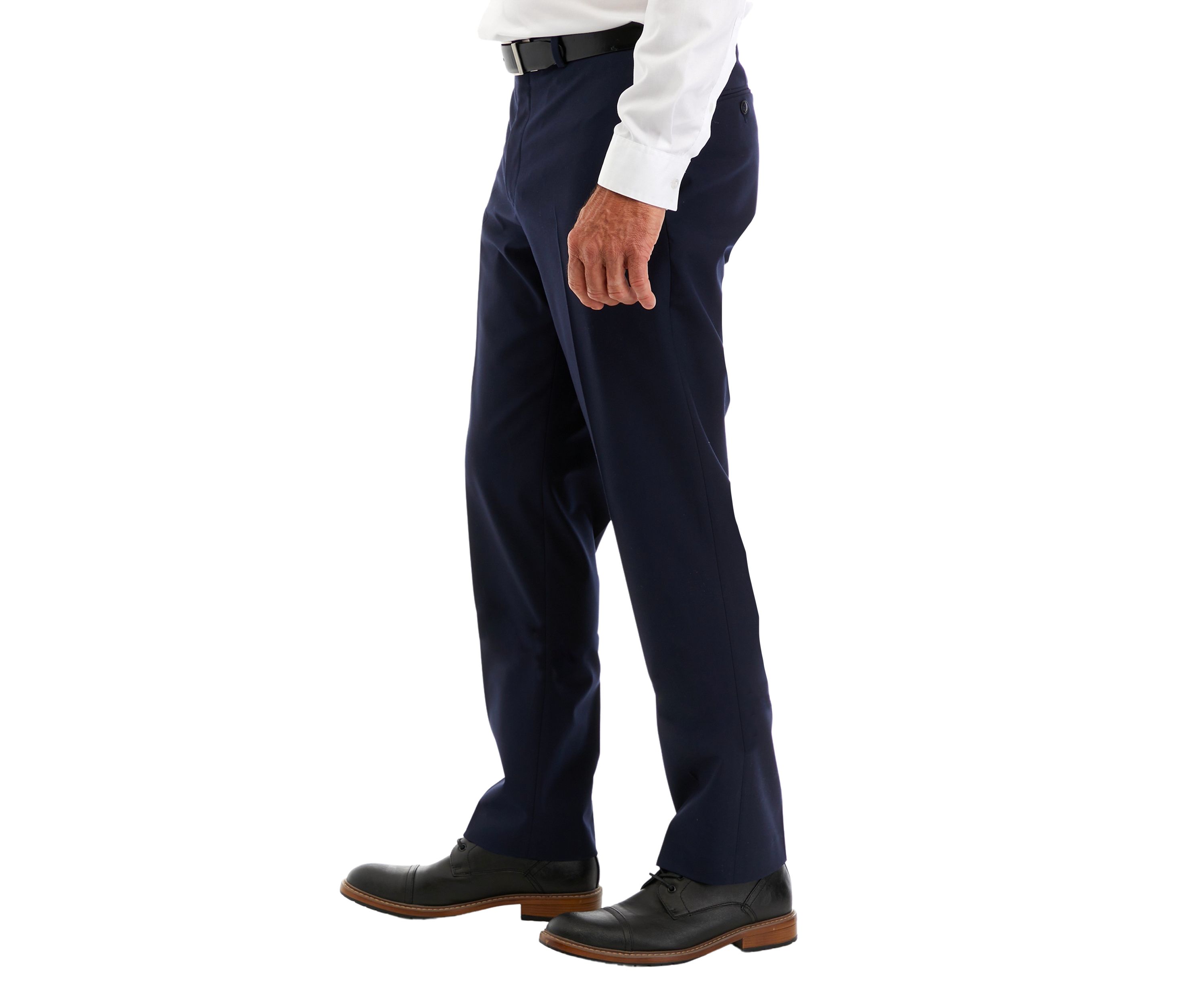 Front Side Seam Back 2 Double Besom Pants