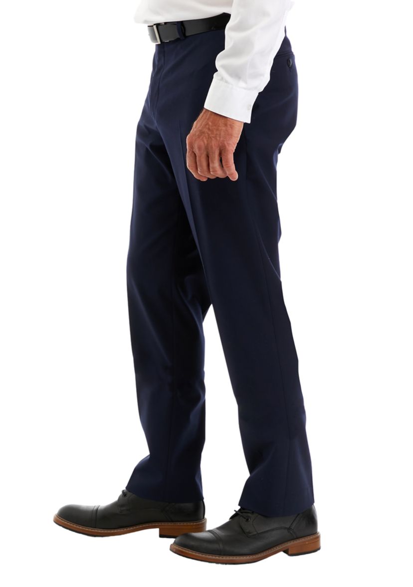 Front Side Seam Back 2 Double Besom Pants