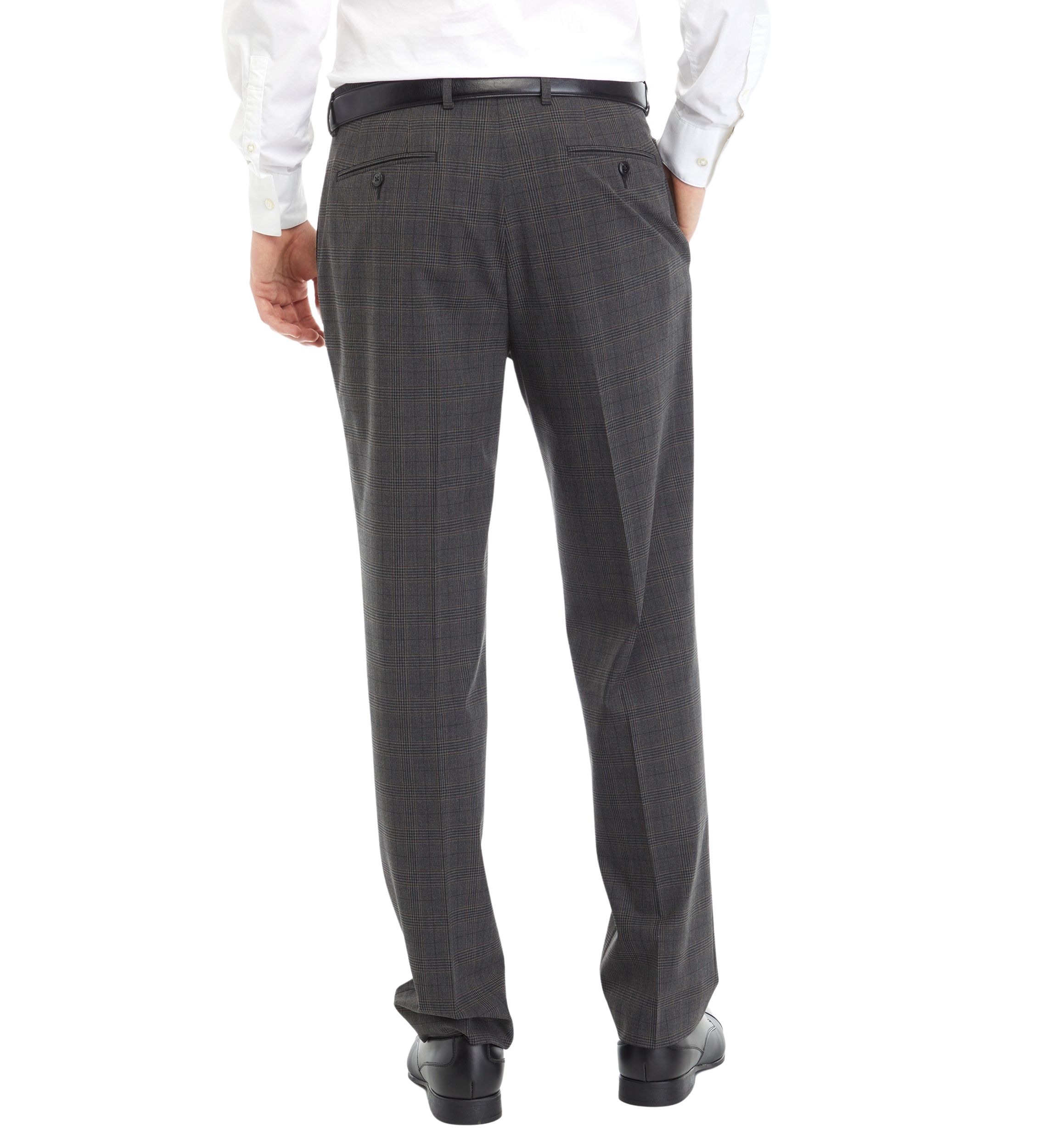 Patterned Classic Fit Pants