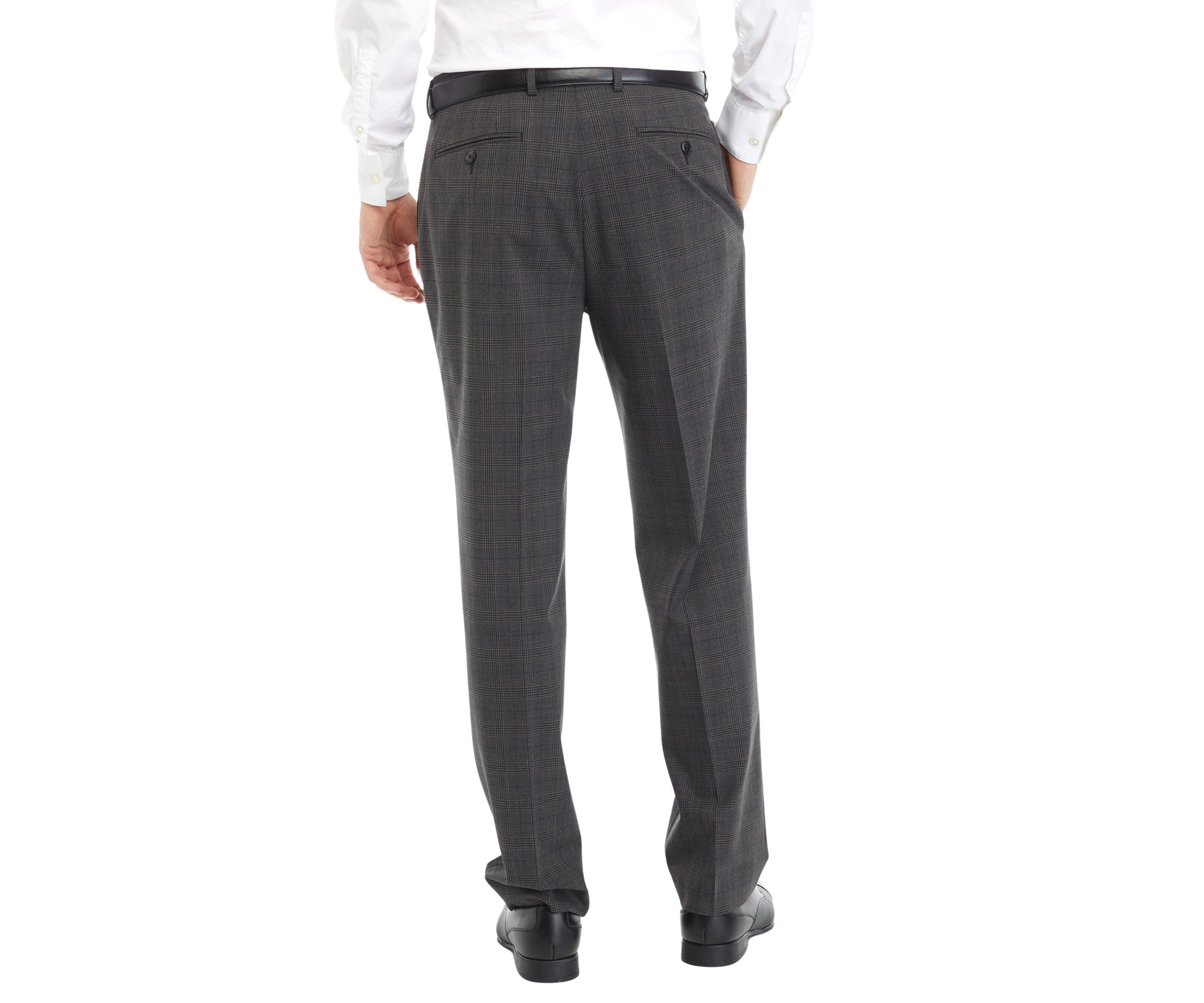 Patterned Classic Fit Pants