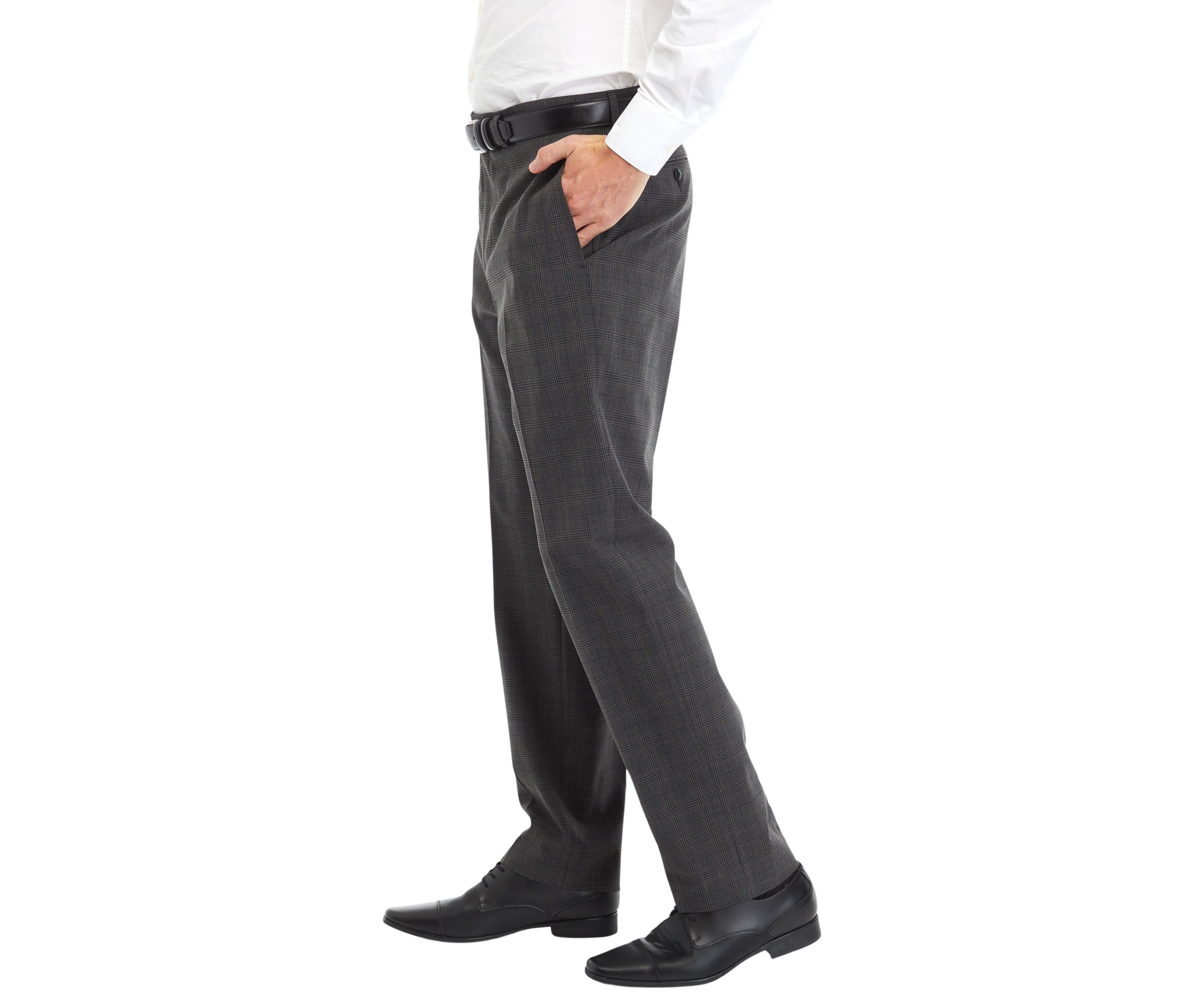 Patterned Classic Fit Pants