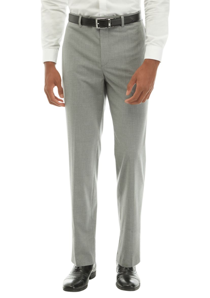 Mens Flat Front Pants
