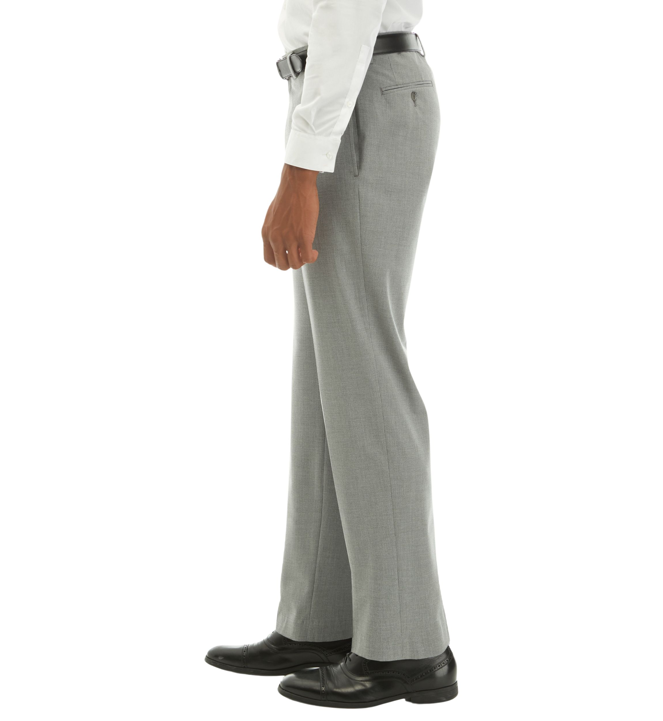 Mens Flat Front Pants