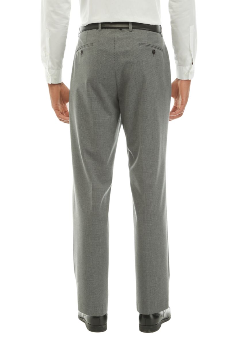 Mens Modern Fit Flat Front Pants