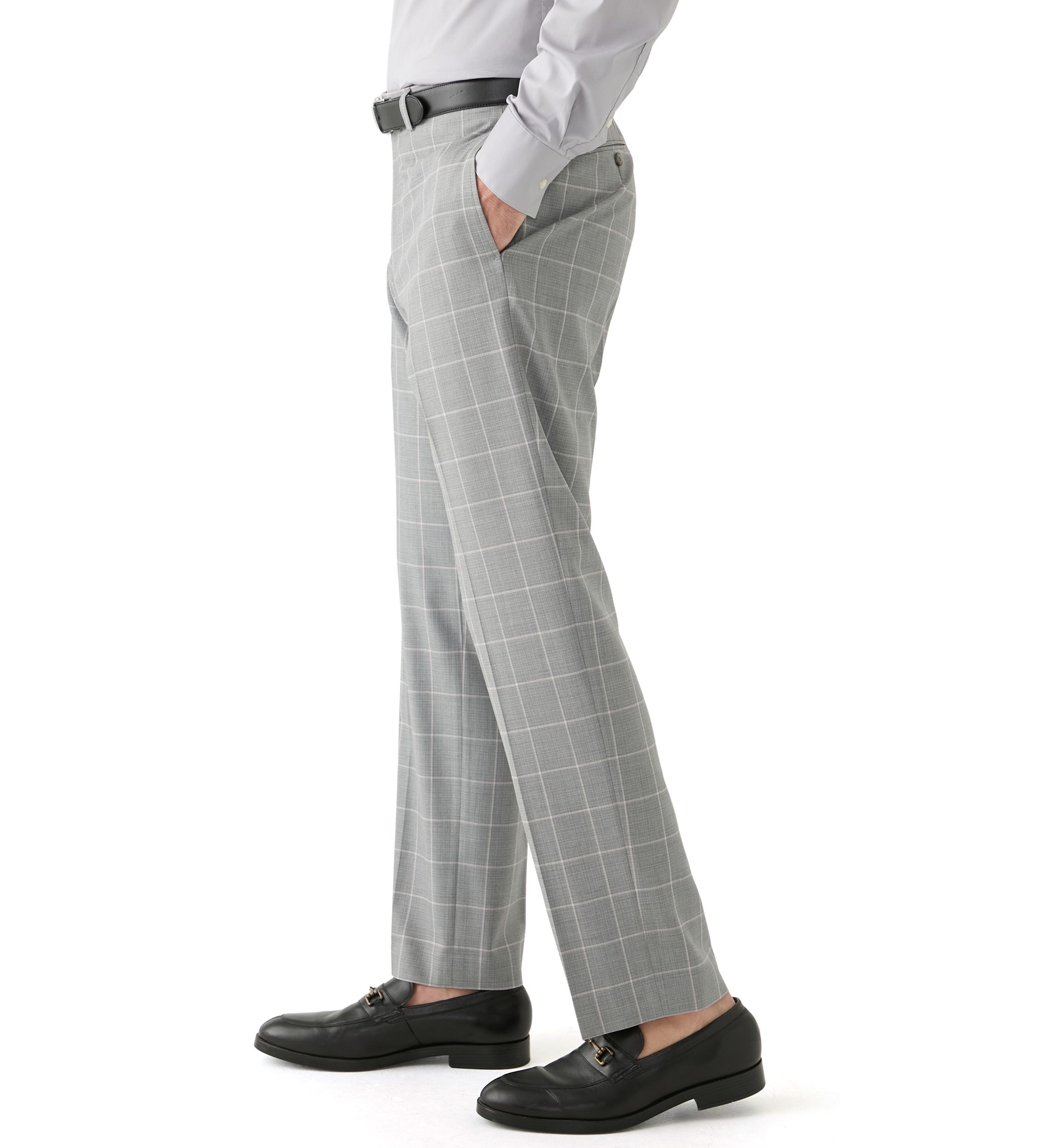 Plaid Dress Pants