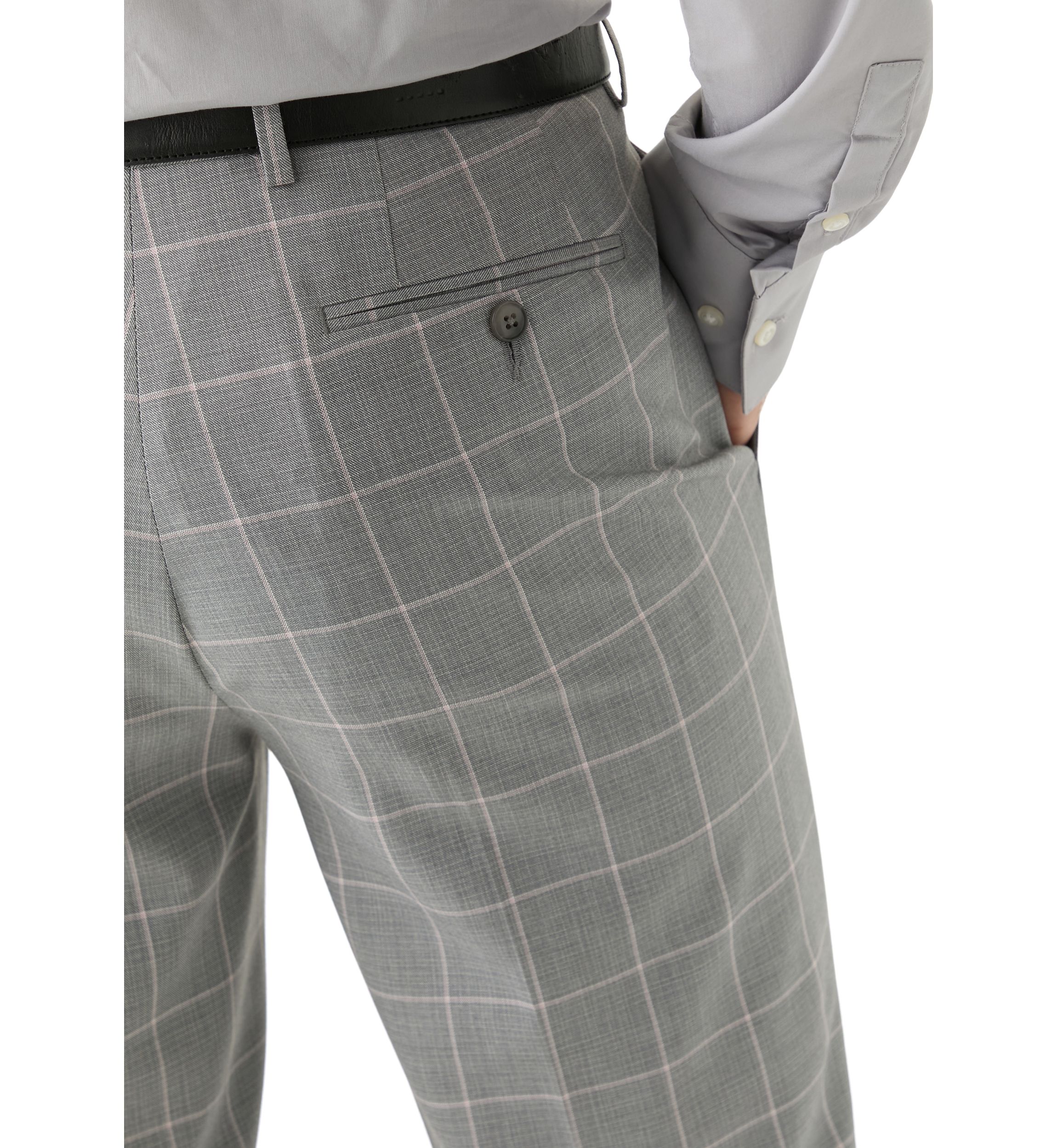 Plaid Dress Pants