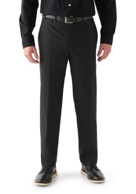 MICHAEL Michael Kors Men's Classic Fit Grey Windowpane Pants, 38 x 30