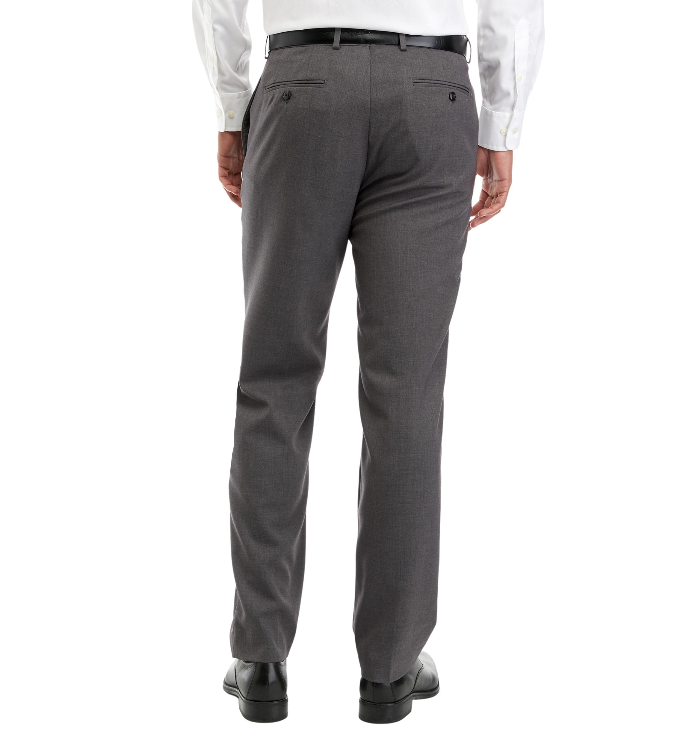 Mens Stretch Flat Front Pants