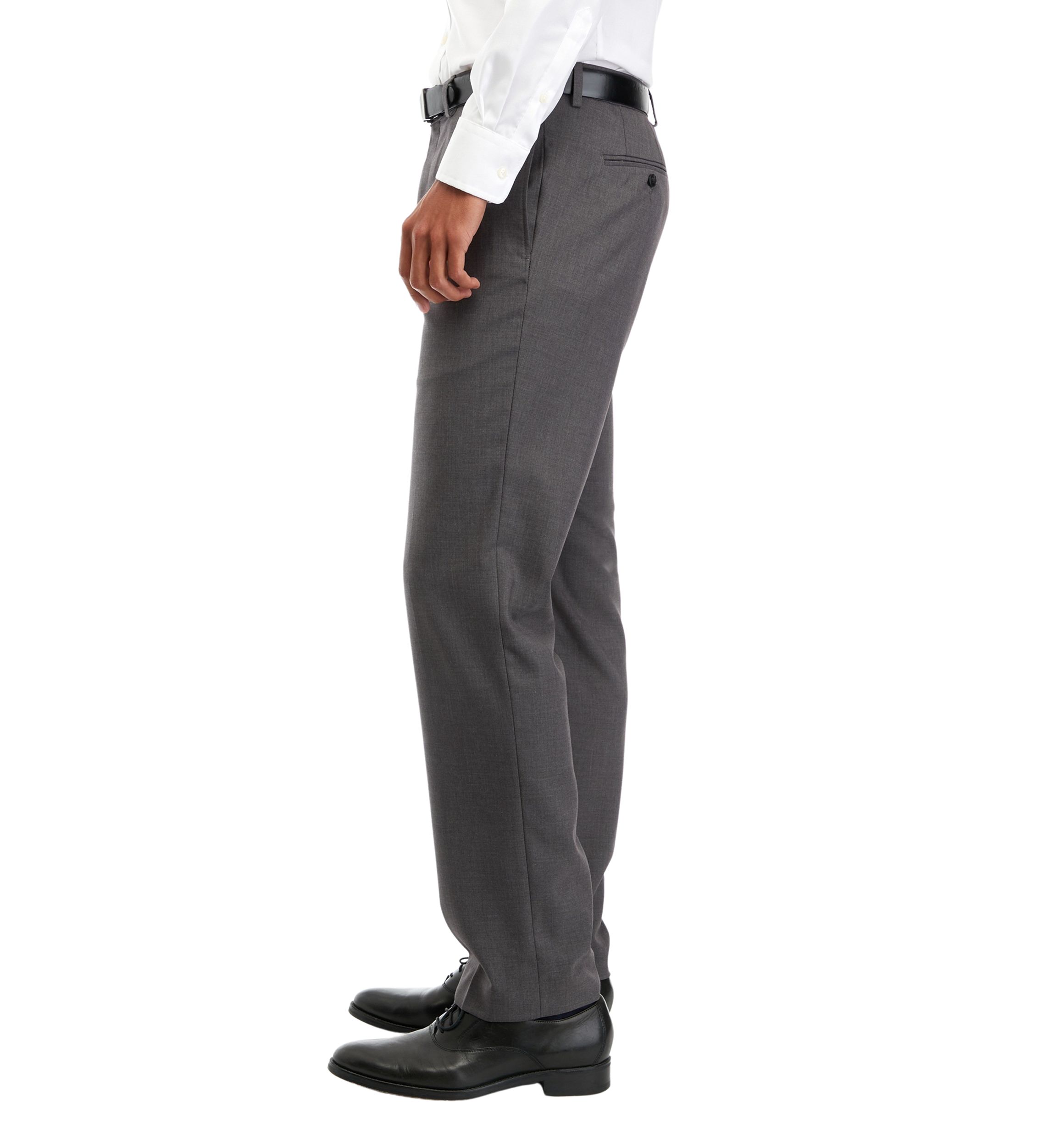 Mens Stretch Flat Front Pants