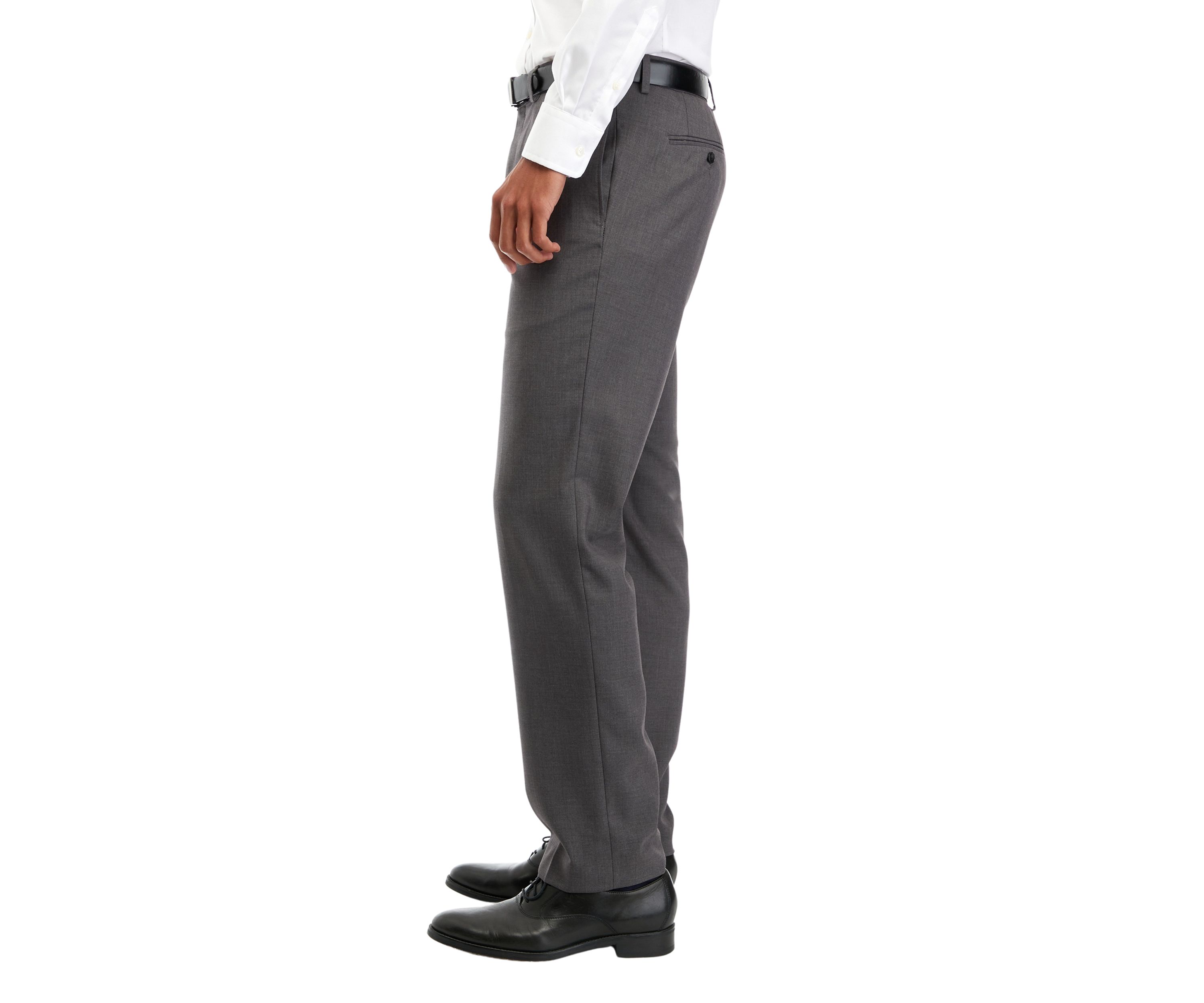 Mens Stretch Flat Front Pants