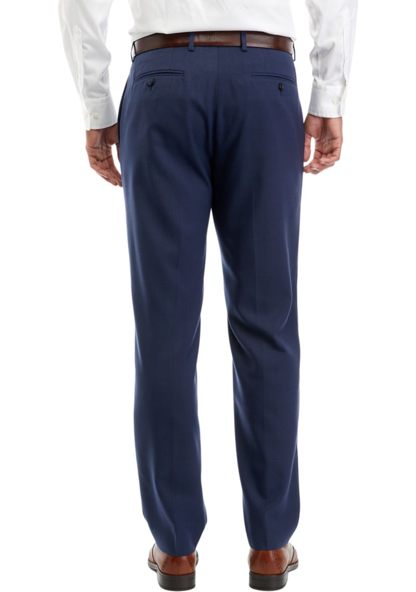 Mens Stretch Flat Front Pants