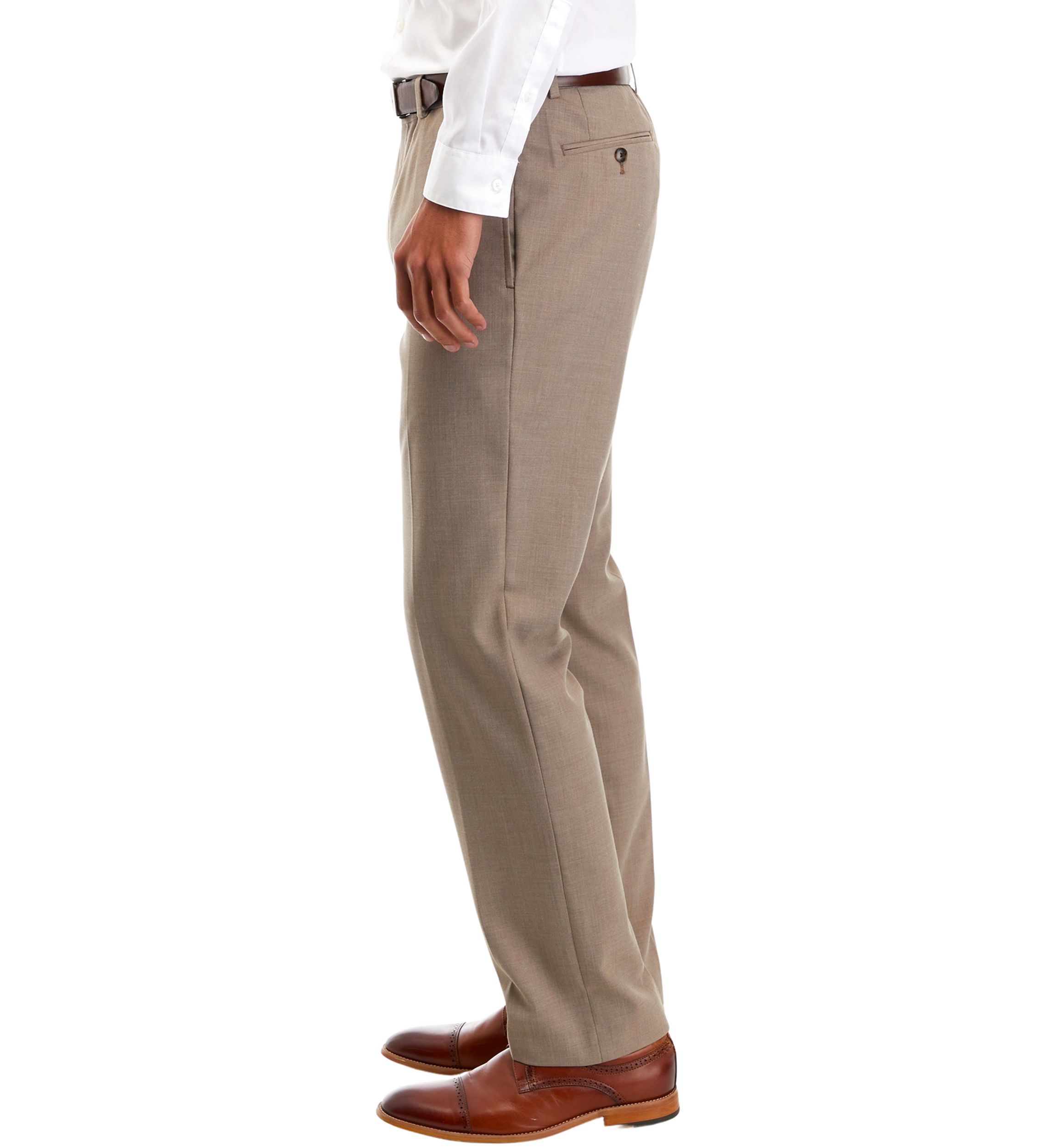 Flat Front Stretch Pants