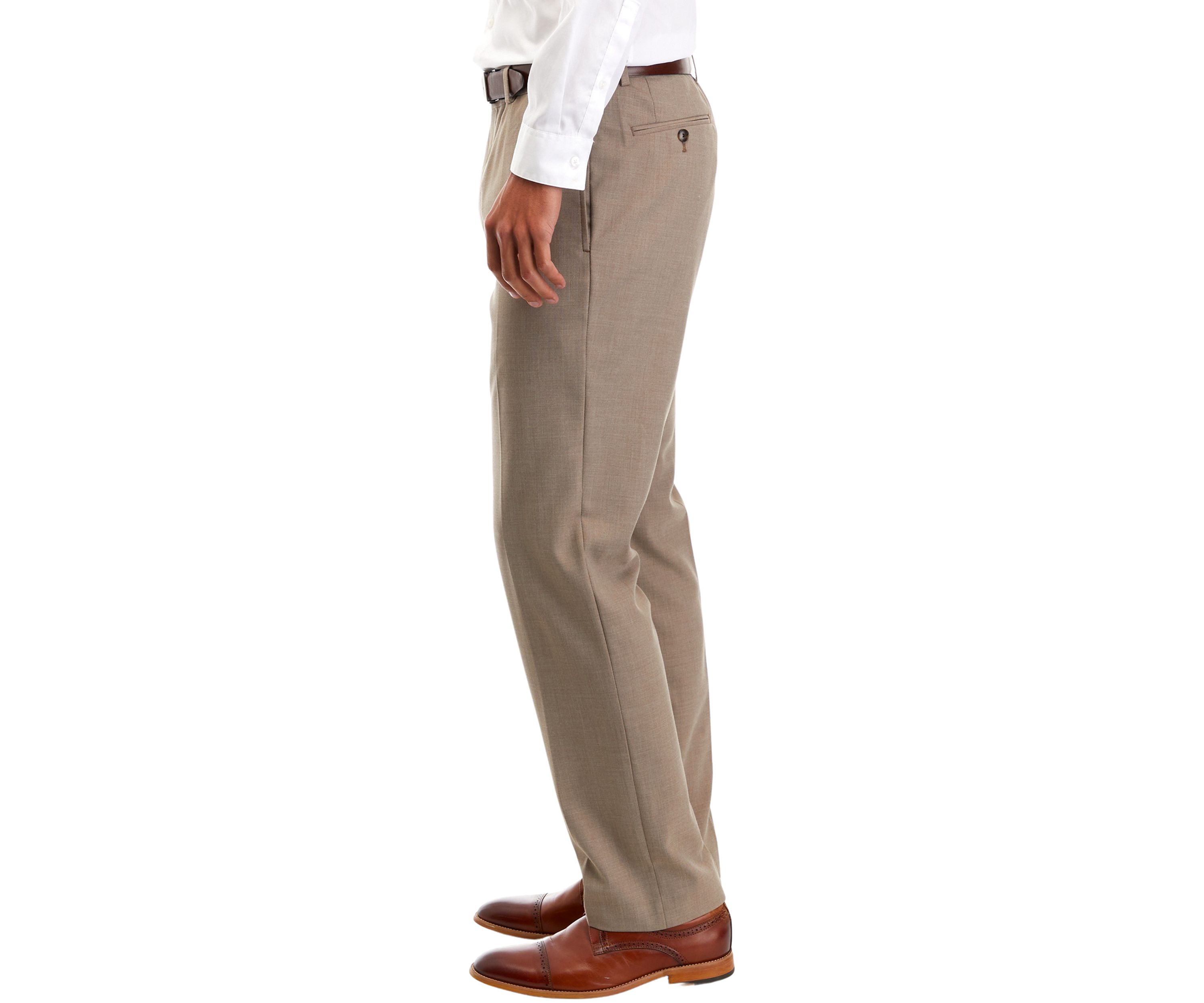 Flat Front Stretch Pants