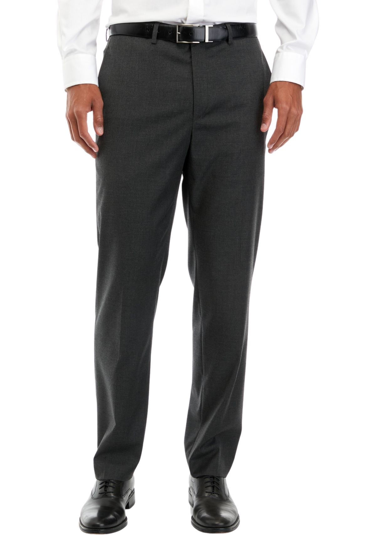 Mens Solid Stretch Pants