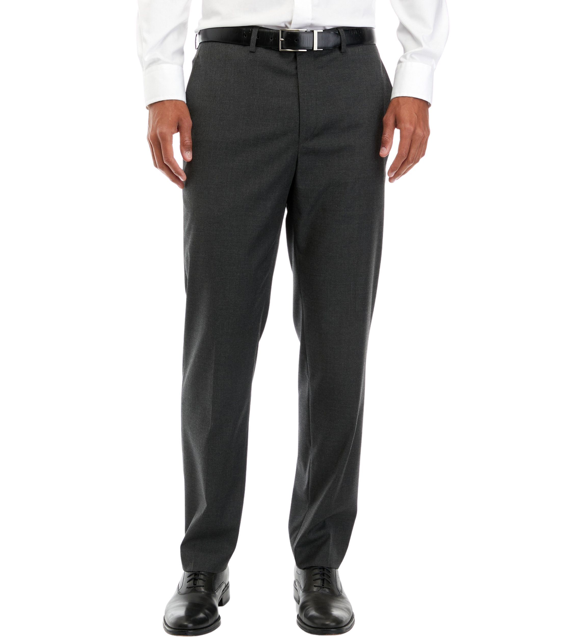 Mens Solid Stretch Pants