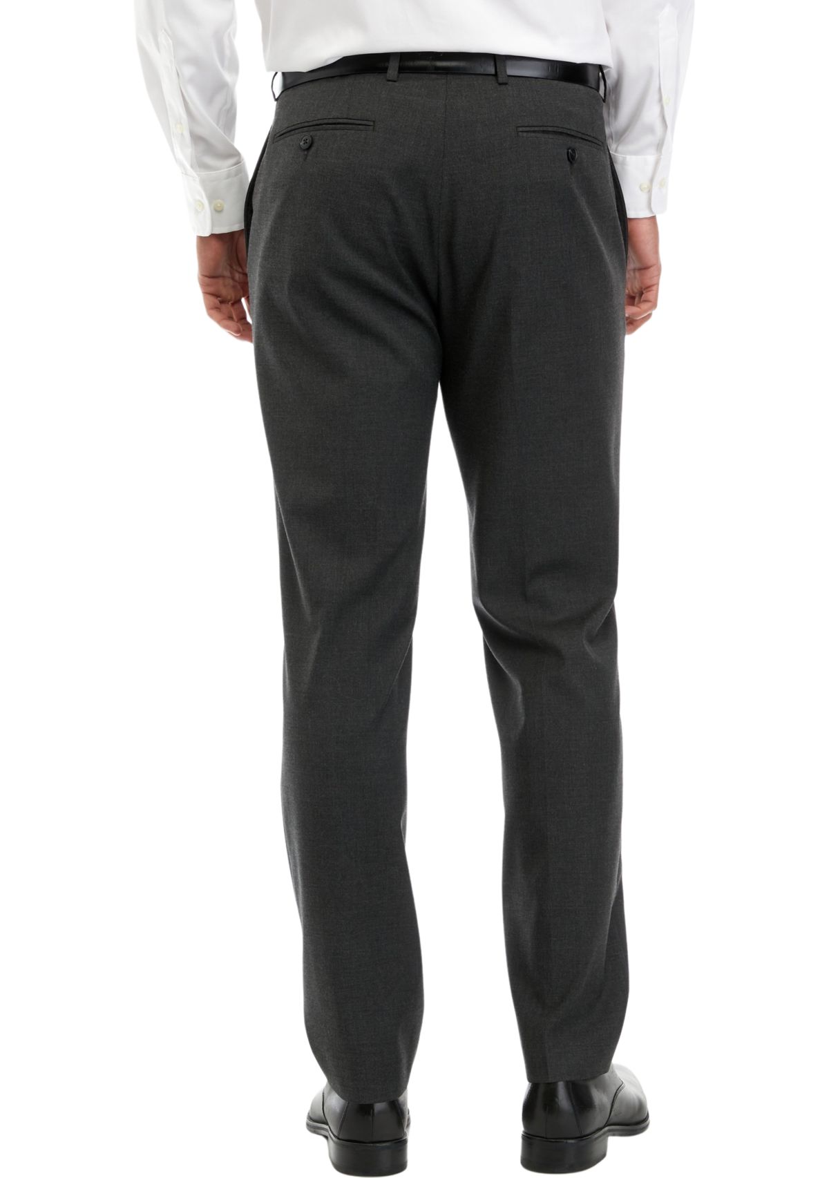Mens Solid Stretch Pants