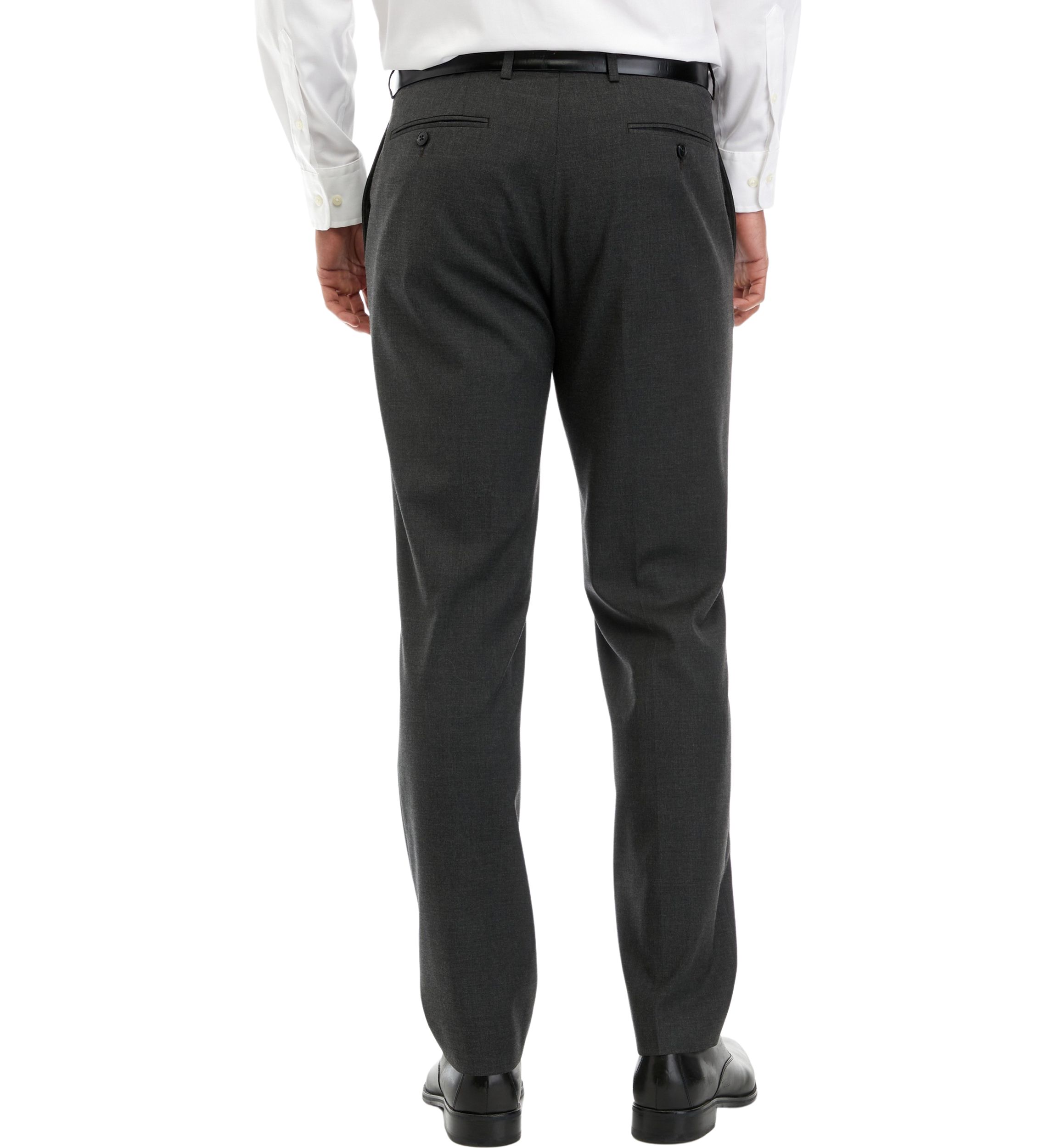 Mens Solid Stretch Pants
