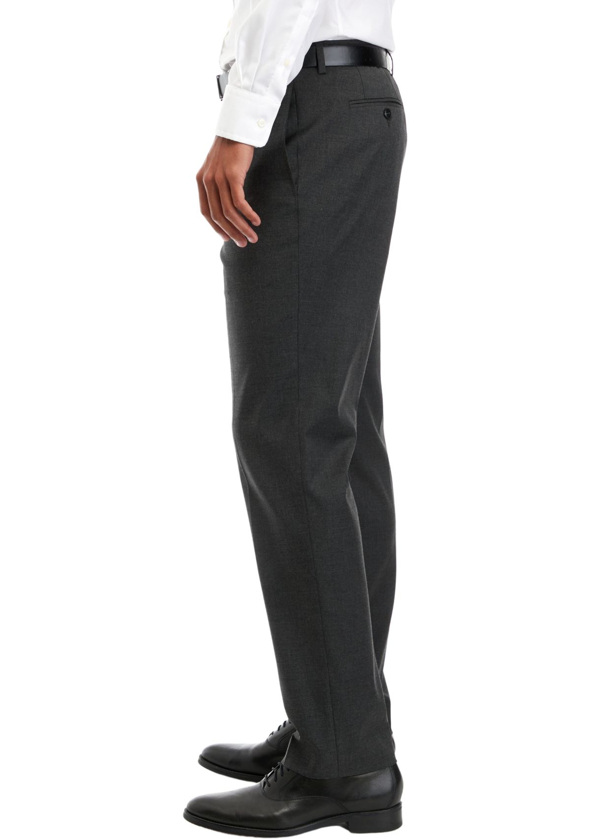 Mens Solid Stretch Pants