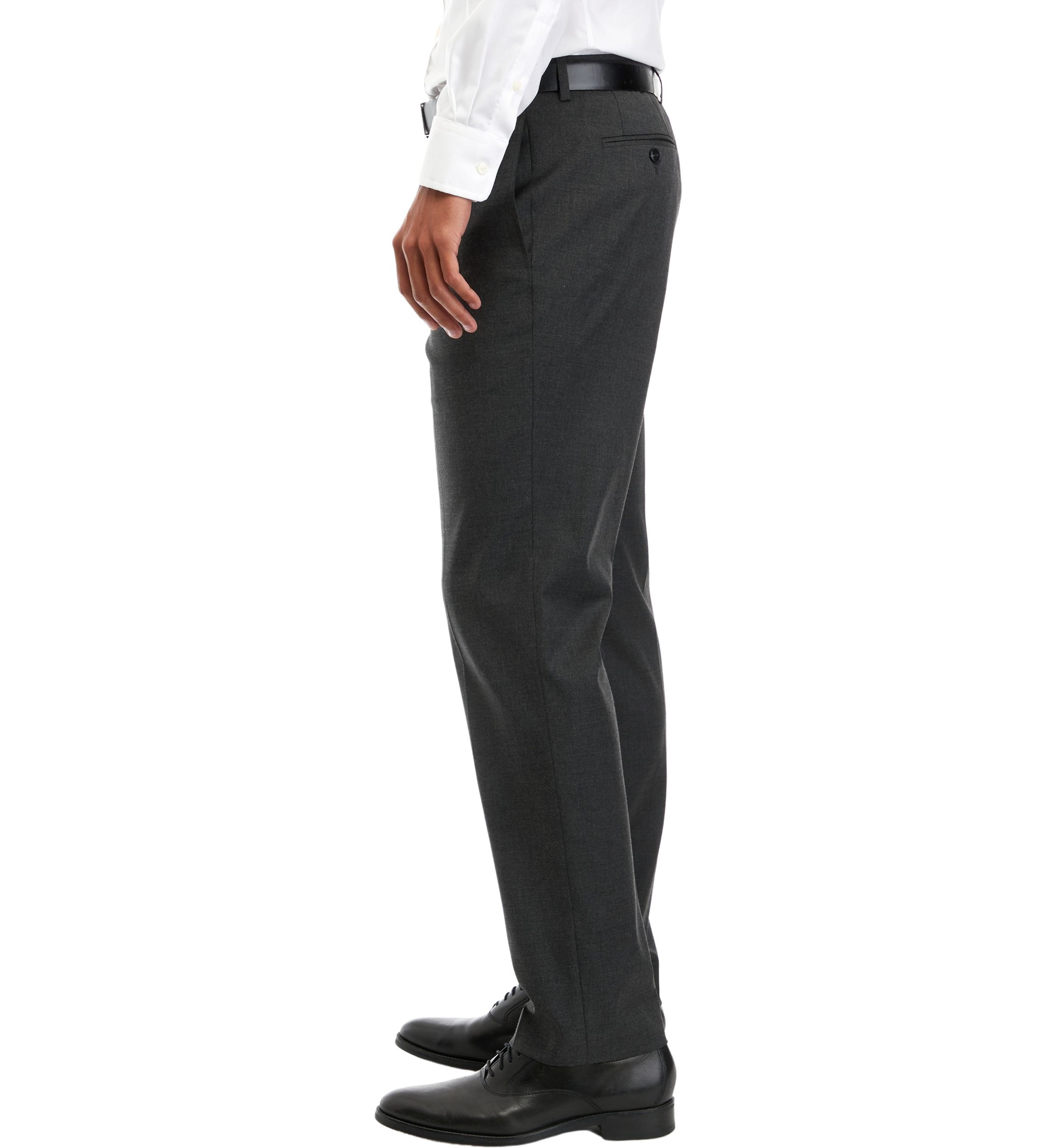 Mens Solid Stretch Pants