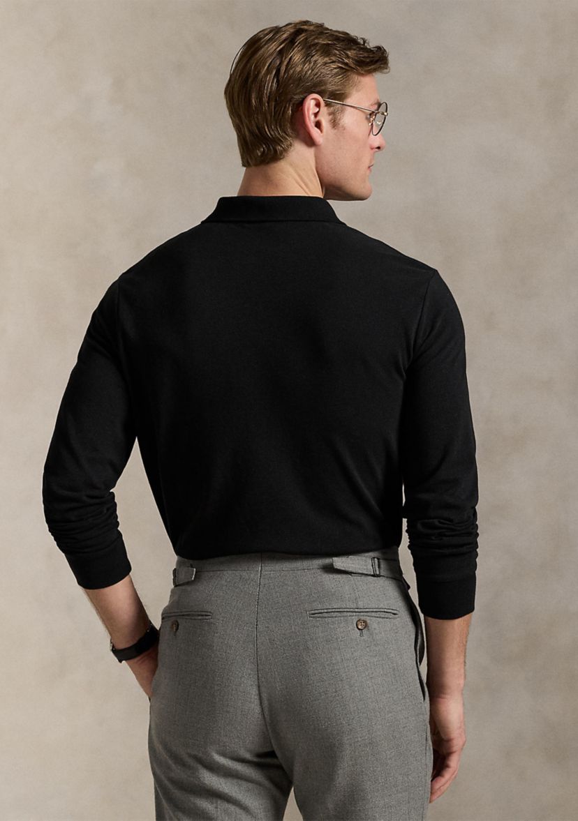 Classic Fit Mesh Polo Shirt