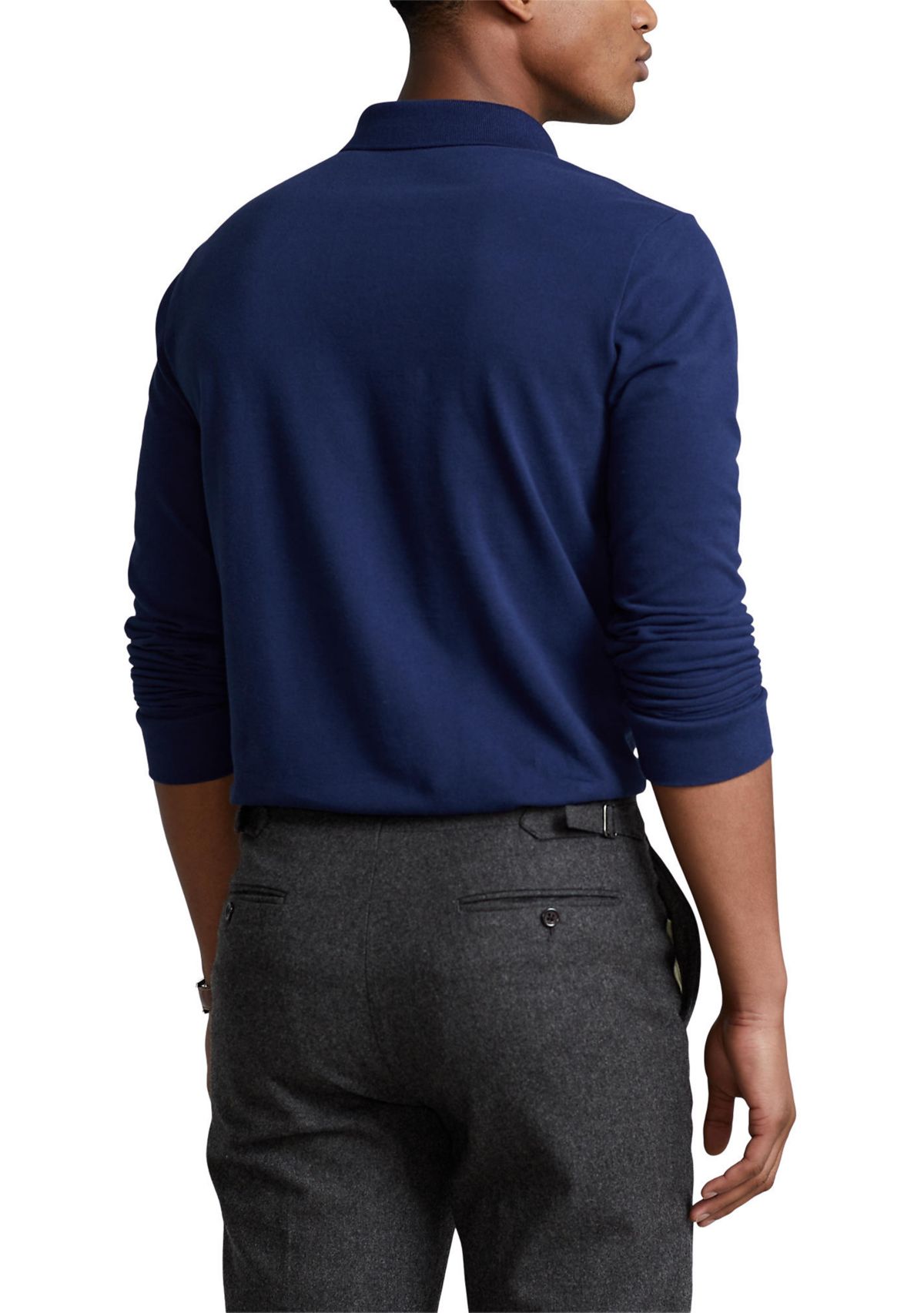 Classic Fit Mesh Polo Shirt